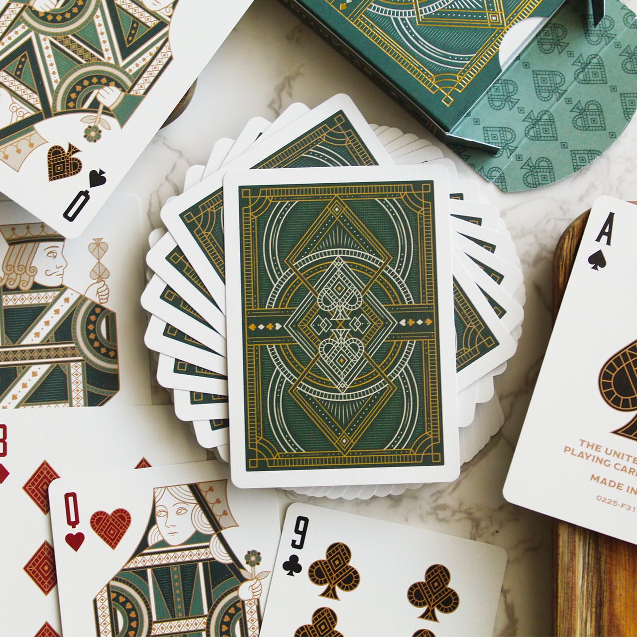 Bicycle Byzantine Playing Cards - Custom Court Cards | Air Cushion Finish | Made in USA 5