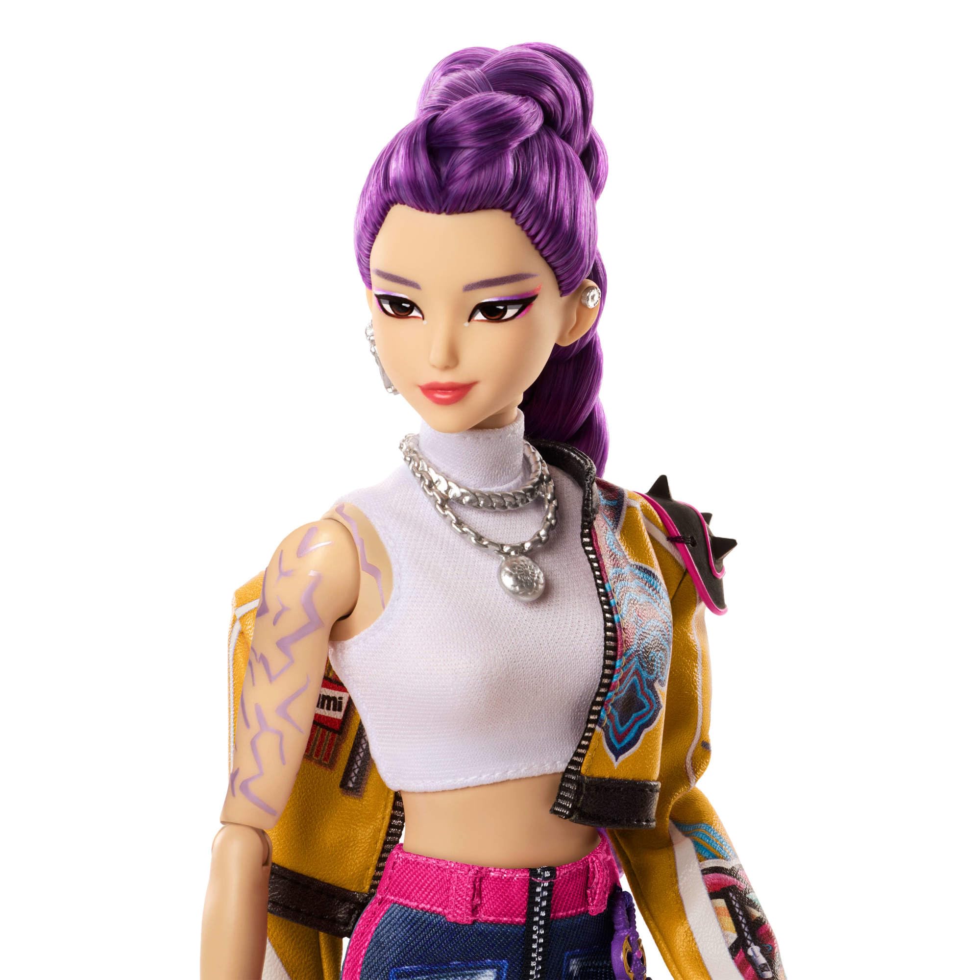 Mattel KPop Demon Hunters HUNTR/X Rumi Fashion Doll | Stage Outfit | Ages 4Y+ 3