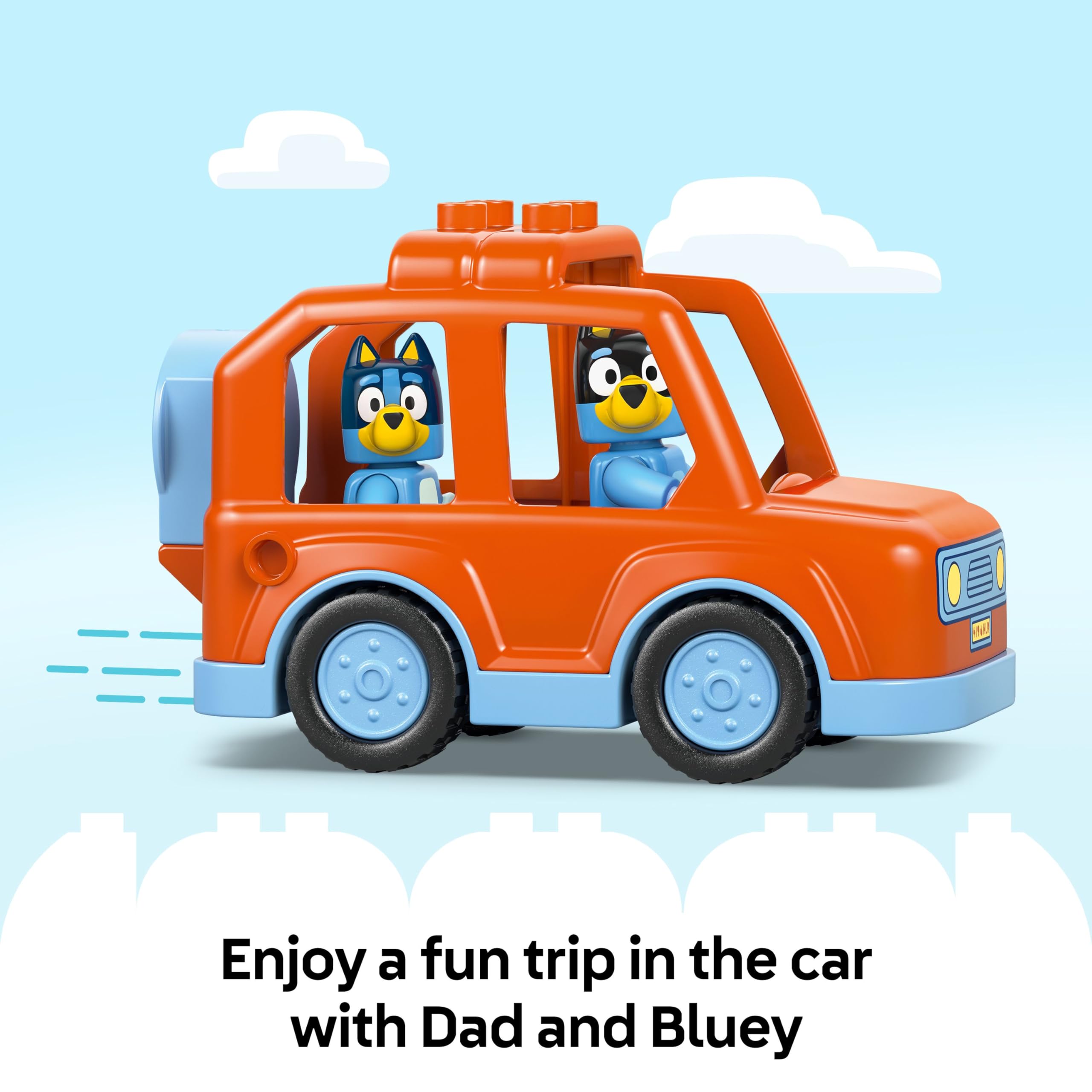 LEGO DUPLO Bluey: Ice Cream Trip with Bluey Set 10458 | Ages 2+ 4