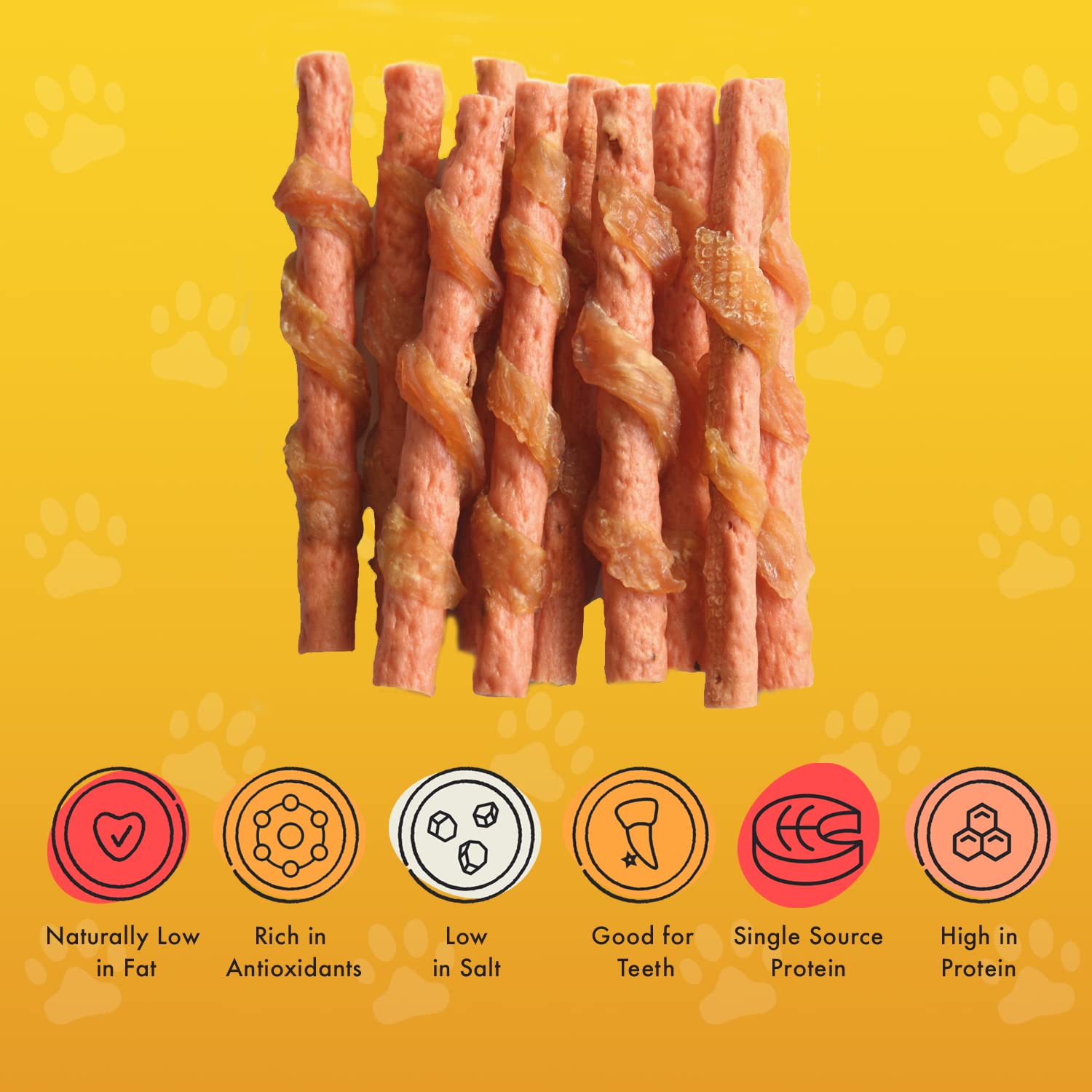 PET MUNCHIES Chicken with Carrot Dental Sticks Dog Treats - Natural, Low Fat | 90g Bag 3