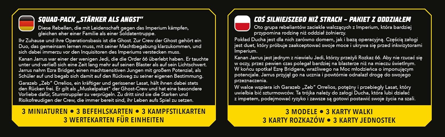 Atomic Mass Games Star Wars: Shatterpoint Stärker als Fear Squad Pack 3