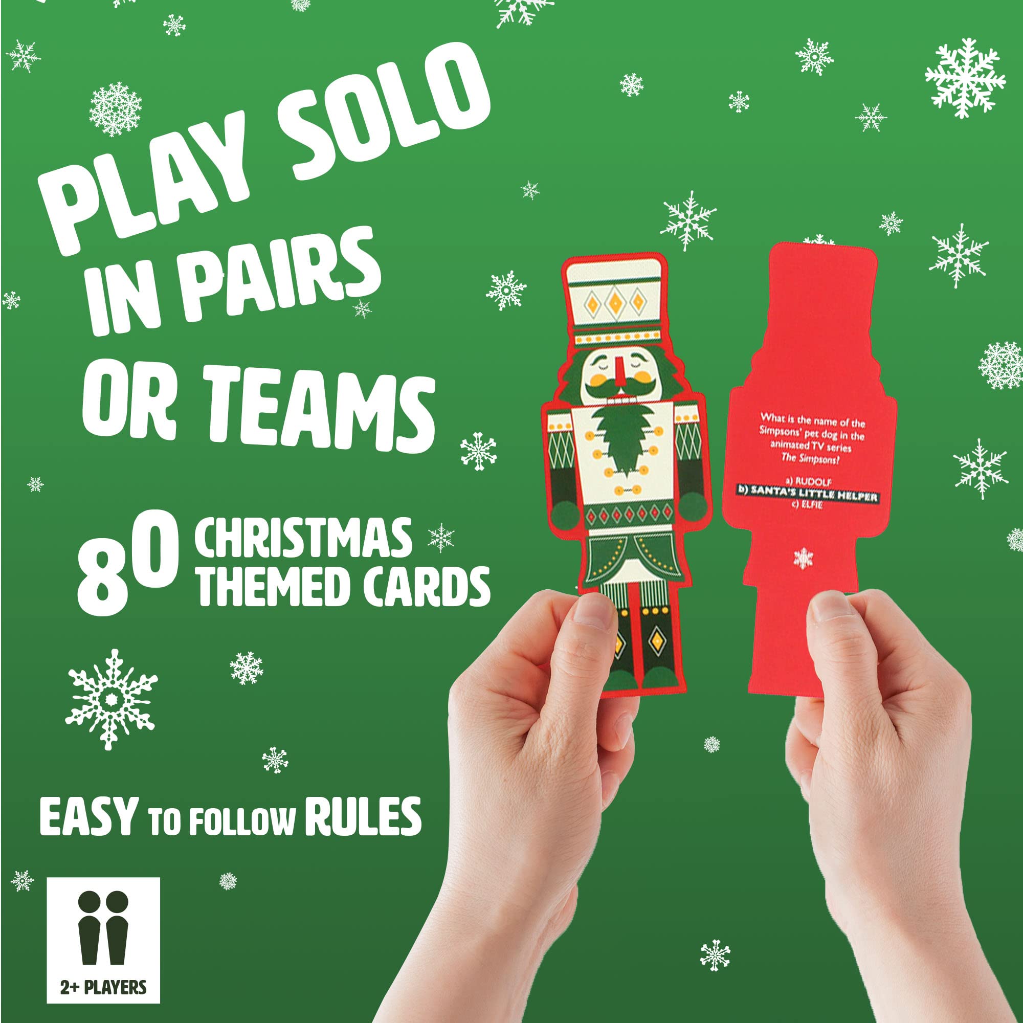 Ginger Fox The Nutcracker’s Holiday Quiz Trivia Card Game | Ages 8+ | 2+ Players | 20-30 Min 5