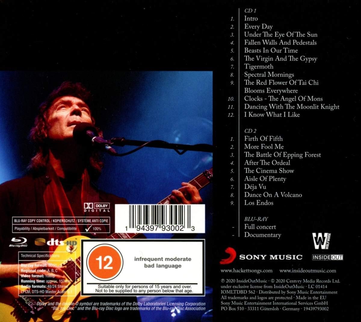Selling England By The Pound & Spectral Mornings: Live At Hammersmith (2019) - 2CD+Blu-ray+DVD Artbook [Blu-Ray] 5