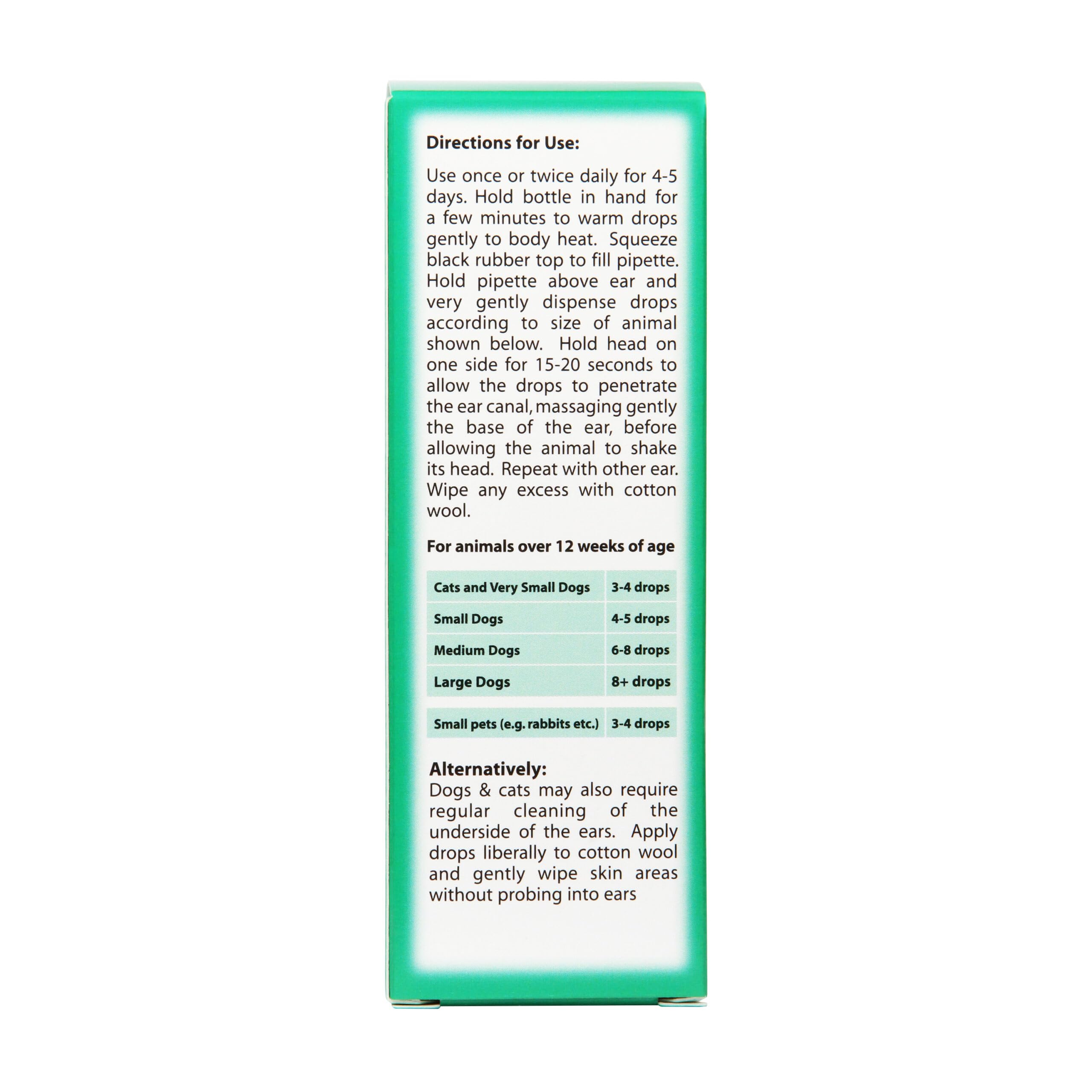 WUNDAPETS Johnson's Veterinary Antiseptic Ear Drops for Dogs, Cats & Small Pets, 50ml 3
