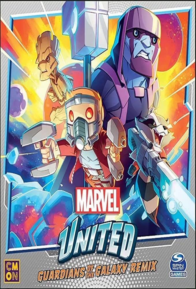 CMON Marvel United Expansion: Guardians of the Galaxy Remix – Kooperative Brettspiel-Erweiterung