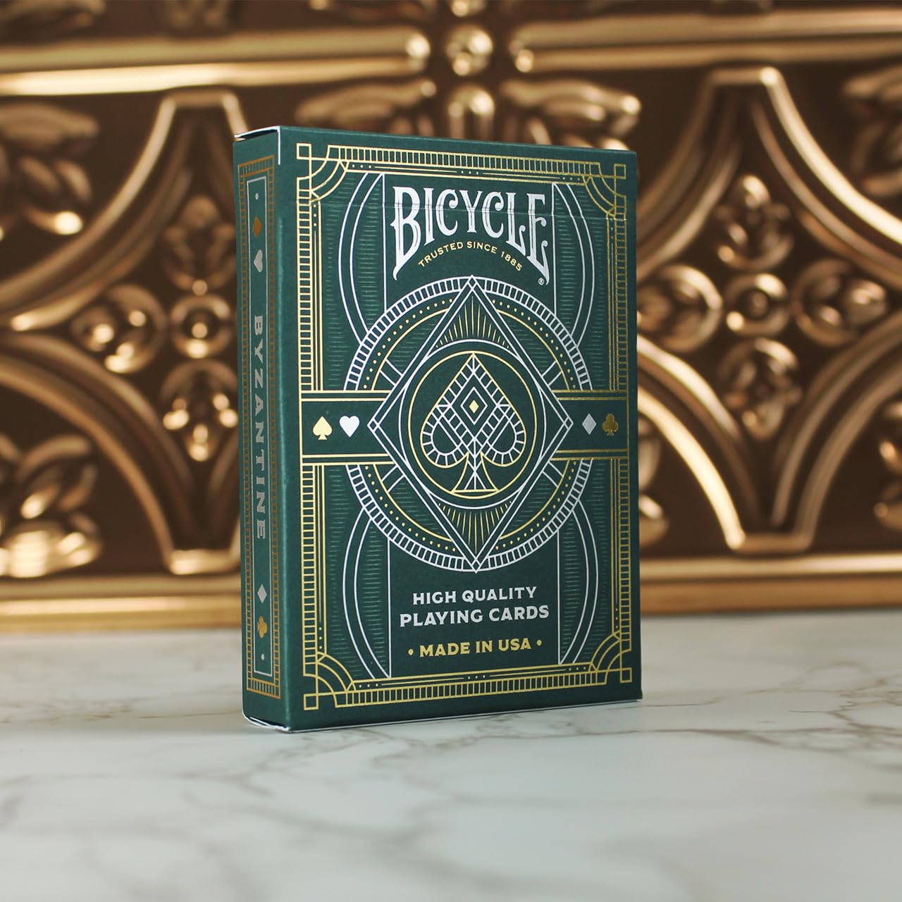 Bicycle Byzantine Playing Cards - Custom Court Cards | Air Cushion Finish | Made in USA 8