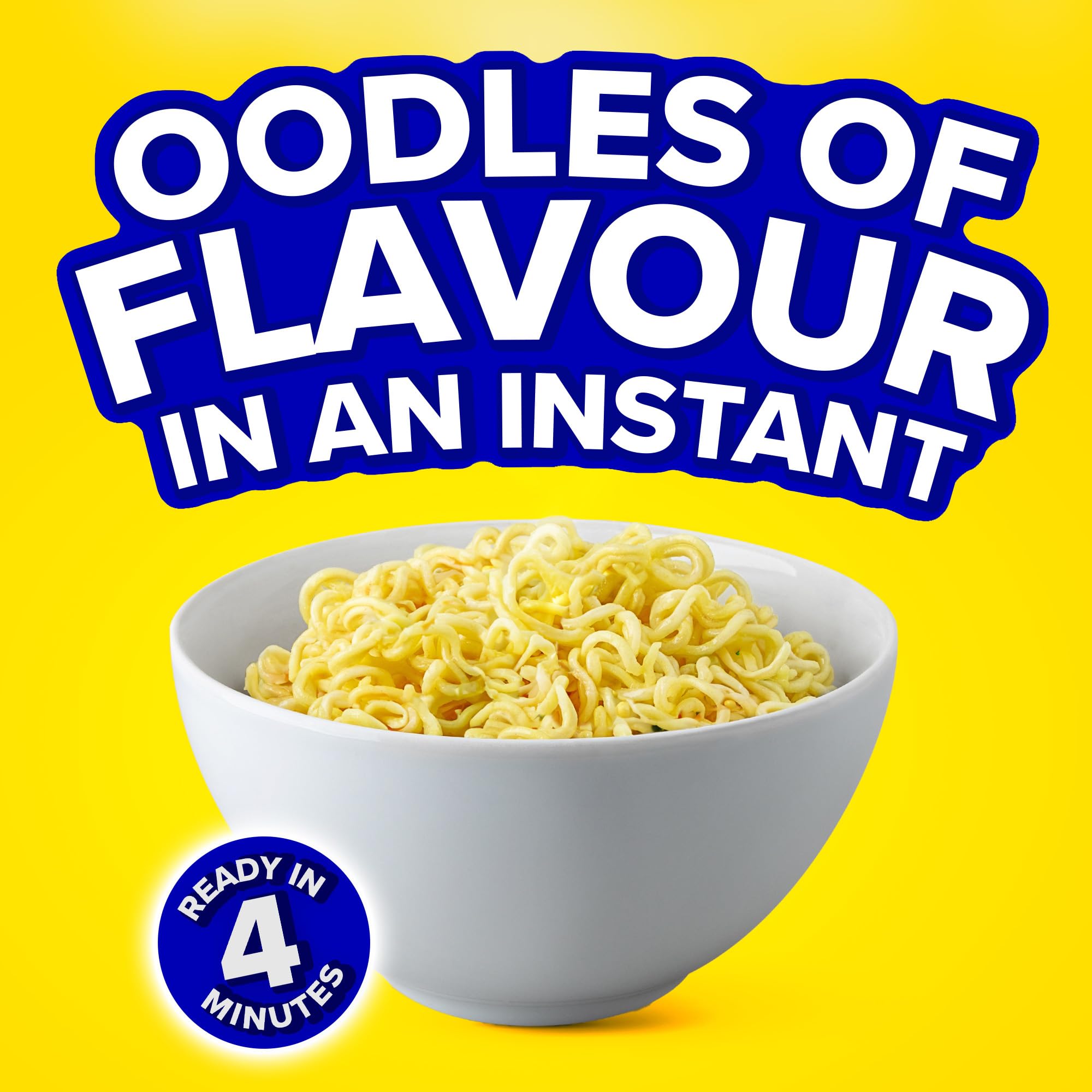 Batchelors Super Noodles Chinese Salt & Pepper Chicken Flavour Instant Noodles - 90g Pack 4