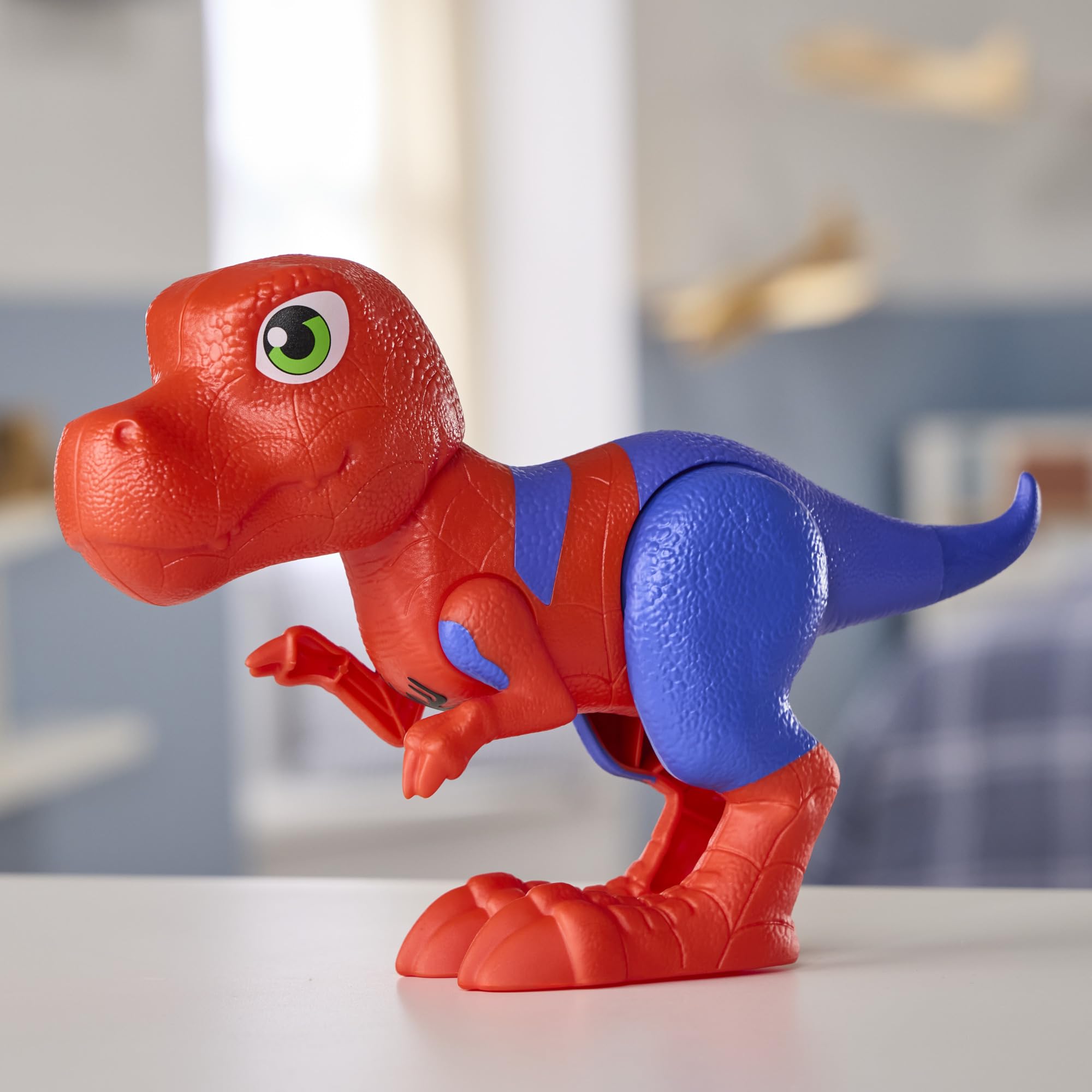 Marvel Spidey and His Amazing Friends Spidey-Rex Supersized Action Figure - 9 Inch Poseable Toy for Ages 3+ 8