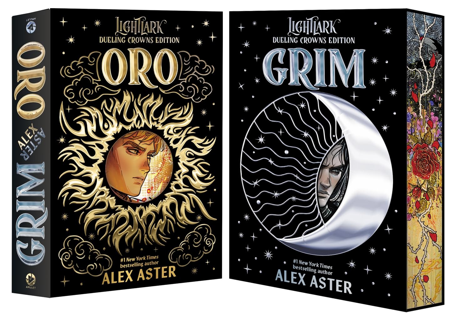 Alex Aster - Grim and Oro: Dueling Crowns Edition (A Lightlark Saga Deluxe Companion Book) | Hardcover