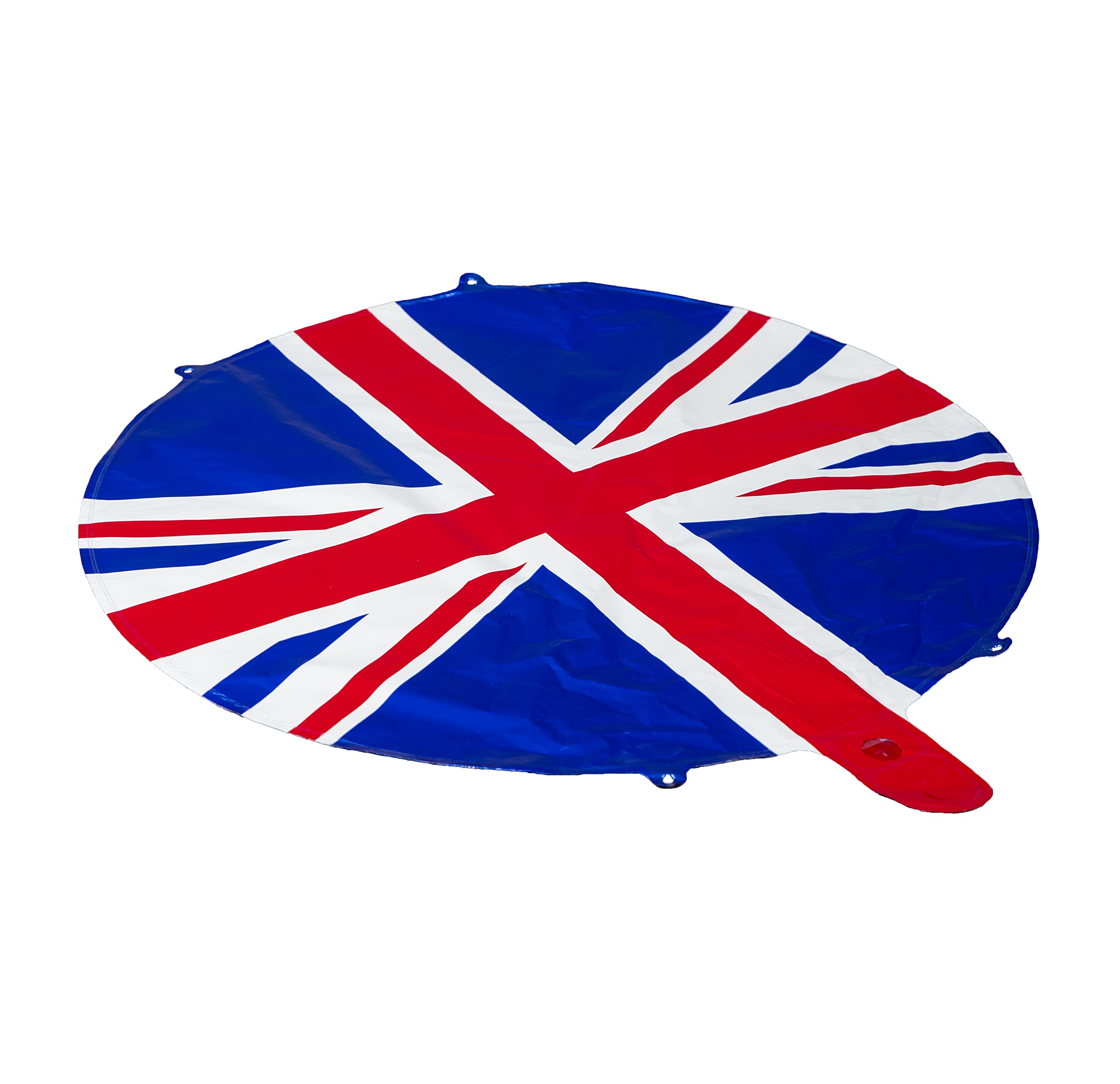 SHATCHI 10Pcs Large Union Jack Foil Balloon 18 Inch Helium Fill for British Parties 8