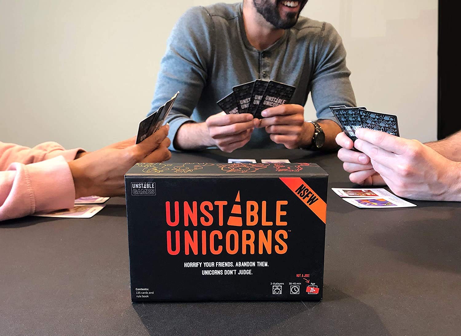 Unstable Games Unstable Unicorns NSFW Edition Card Game | Ages 21+ | 2-8 Players | 30-45 Min