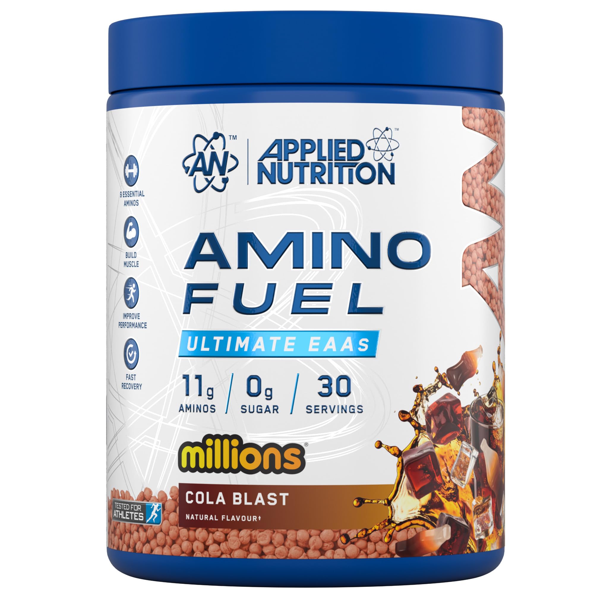 Applied Nutrition Amino Fuel - Essential Amino Acid Powder for Muscle Recovery & Hydration | 30 Servings