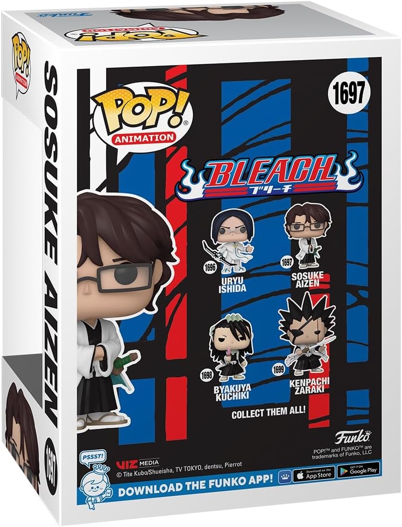 Funko Pop! Animation BLEACH - Aizen Sousuke Vinyl Figur (75506) 5