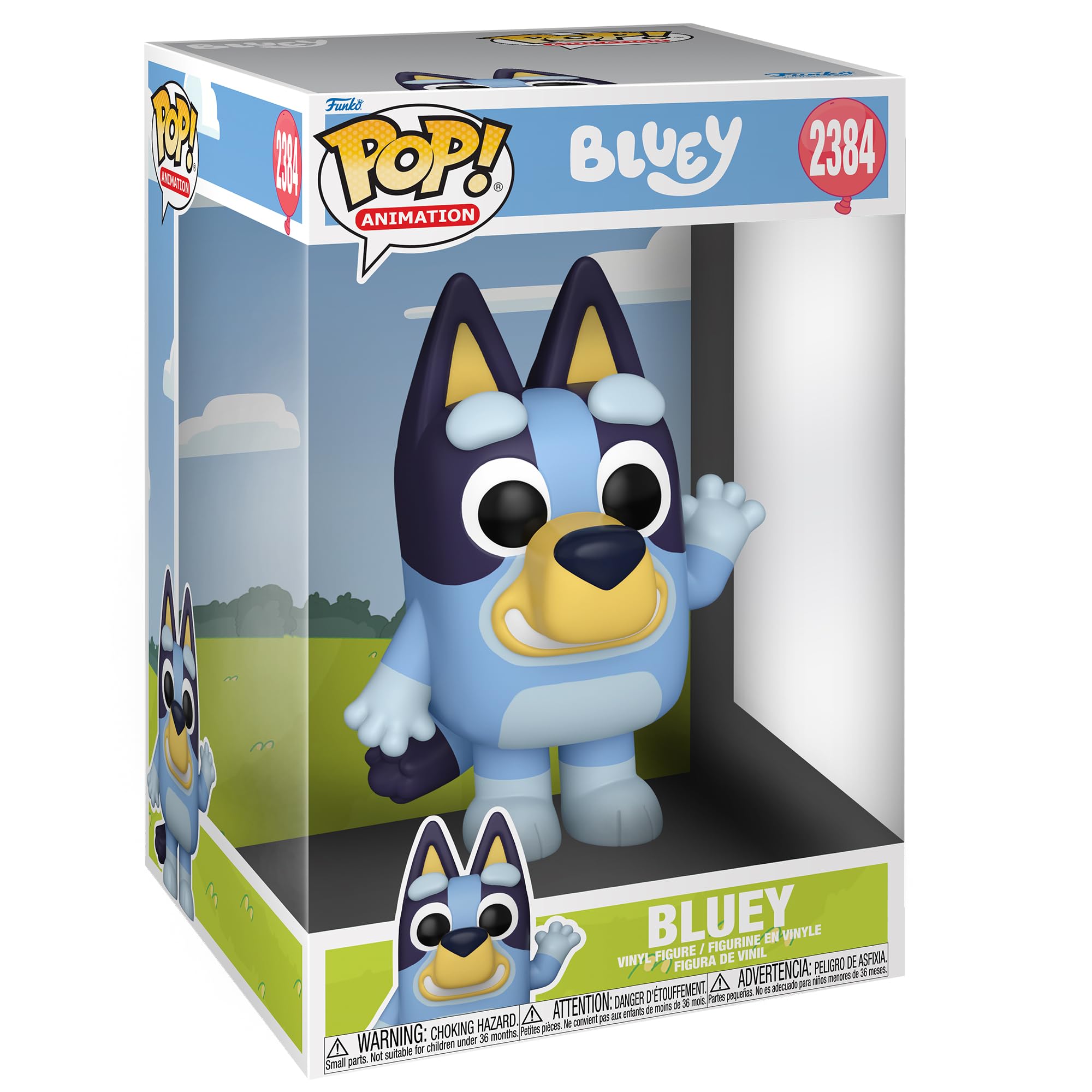 Funko Bluey Jumbo Vinyl Figure - 10 Inch Collectible | Multicolor | Birthday Gift 1