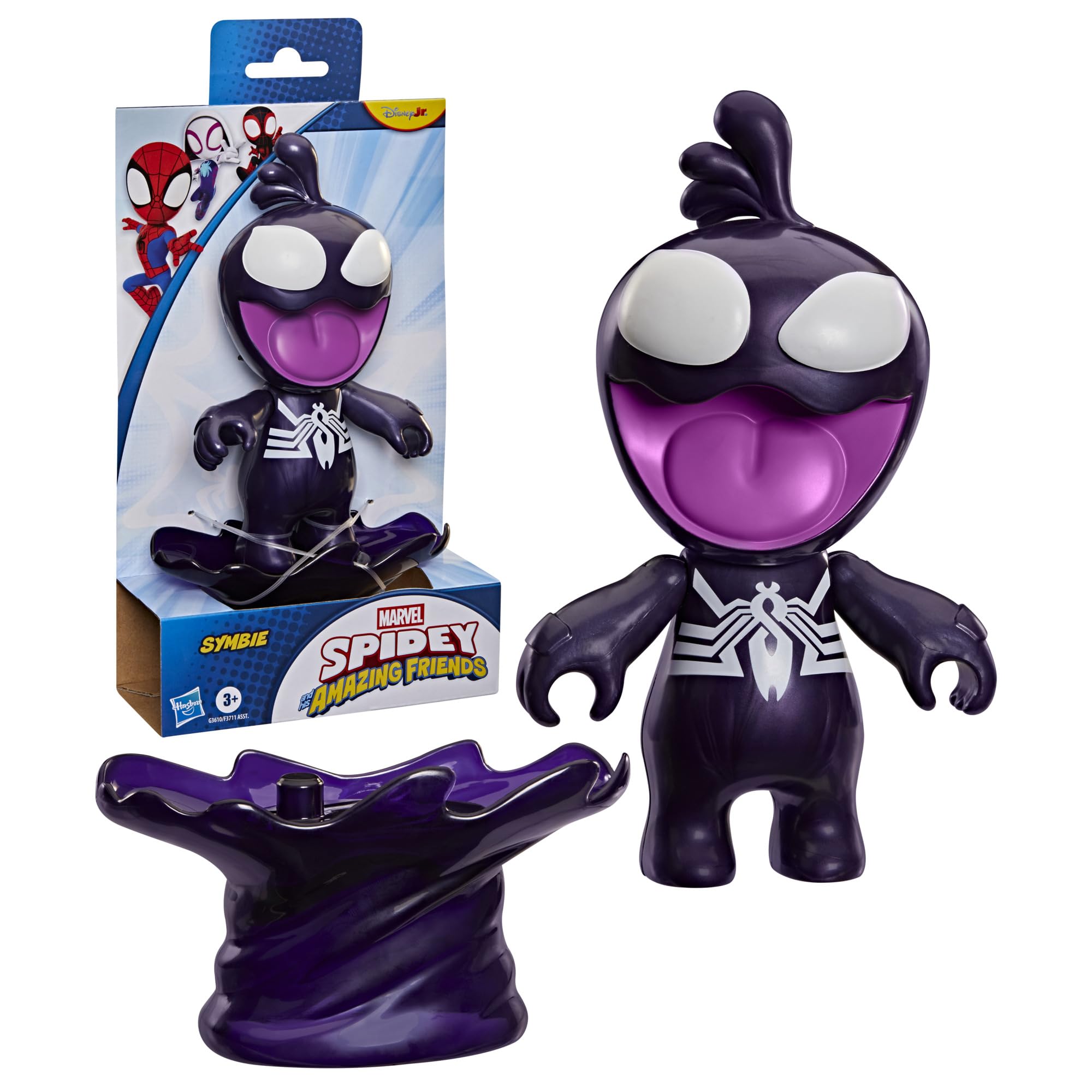 SPIDEY AND HIS AMAZING FRIENDS Symbie Action Figure - 7.25 Inch, Ages 3+ 3
