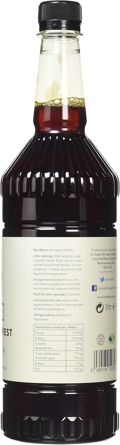 Simply - Schwarzwälder Sirup Veganer &amp; nussfreier aromatisierter Sirup für Kaffee, Cocktails &amp; Backen 5
