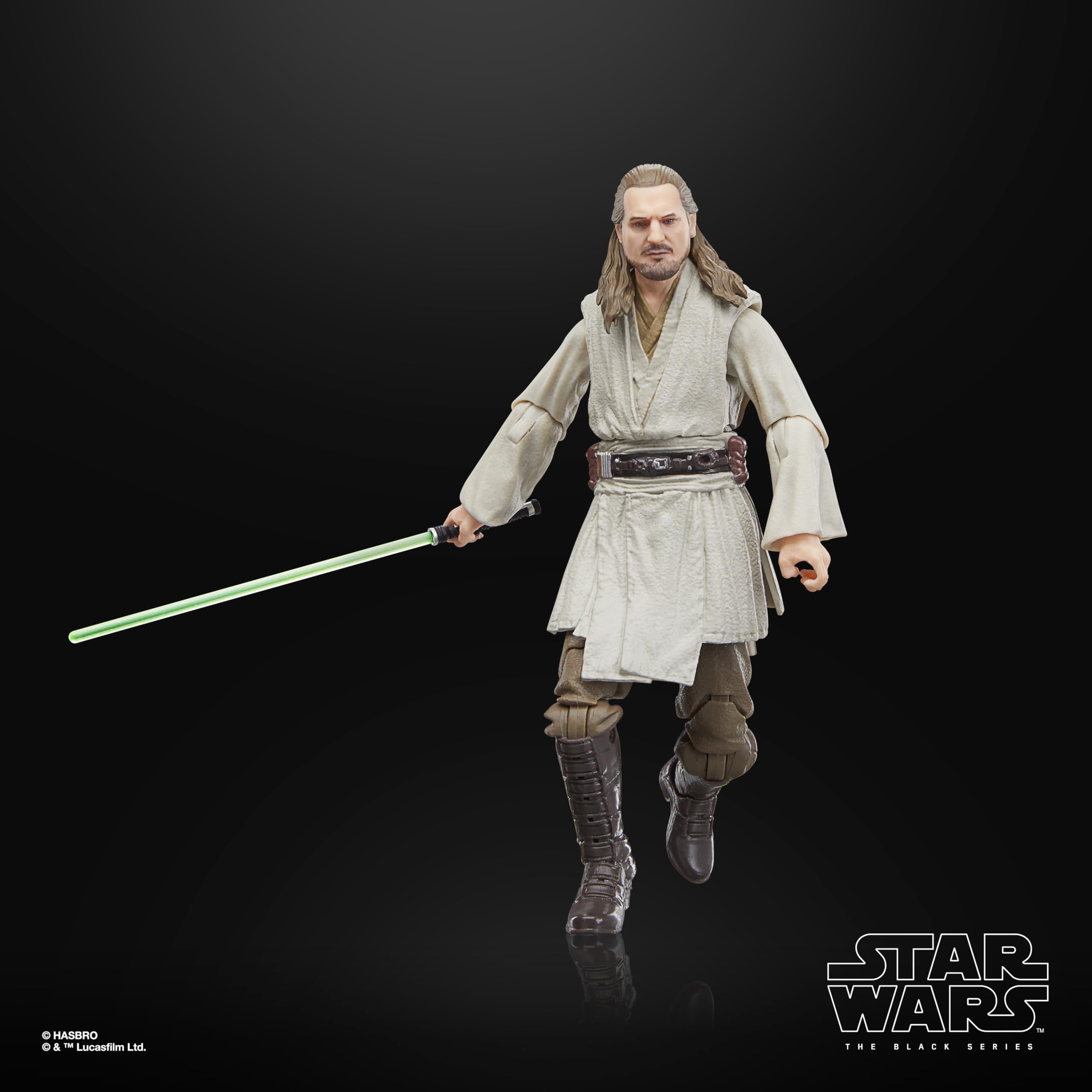 Star Wars The Black Series Qui-Gon Jinn, Darth Maul & Obi-Wan Kenobi 6-Inch Action Figure 3-Pack 15