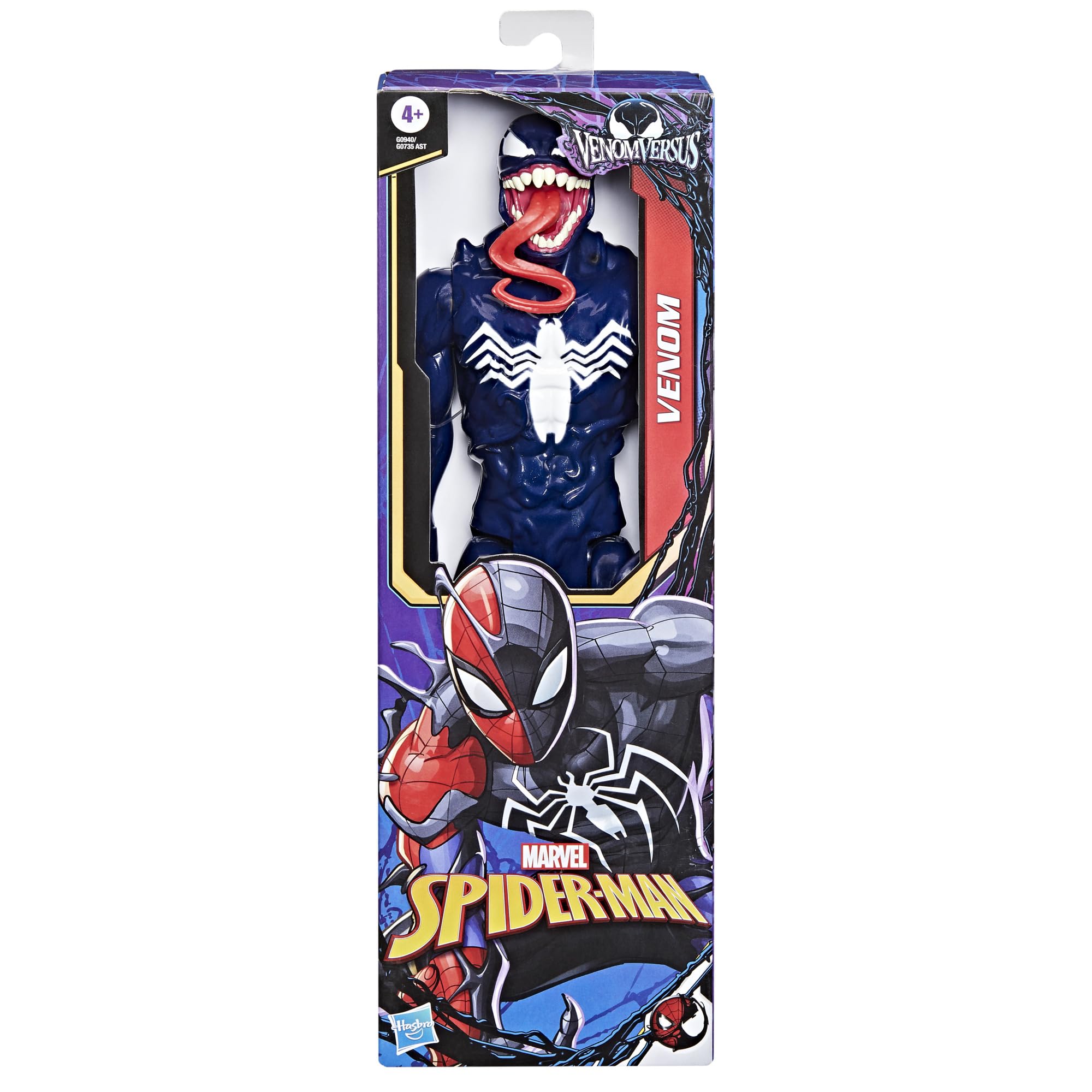 SPIDER-MAN VenomVersus Titan Hero Series Venom Action Figure - 12 Inch | Ages 4+ 4