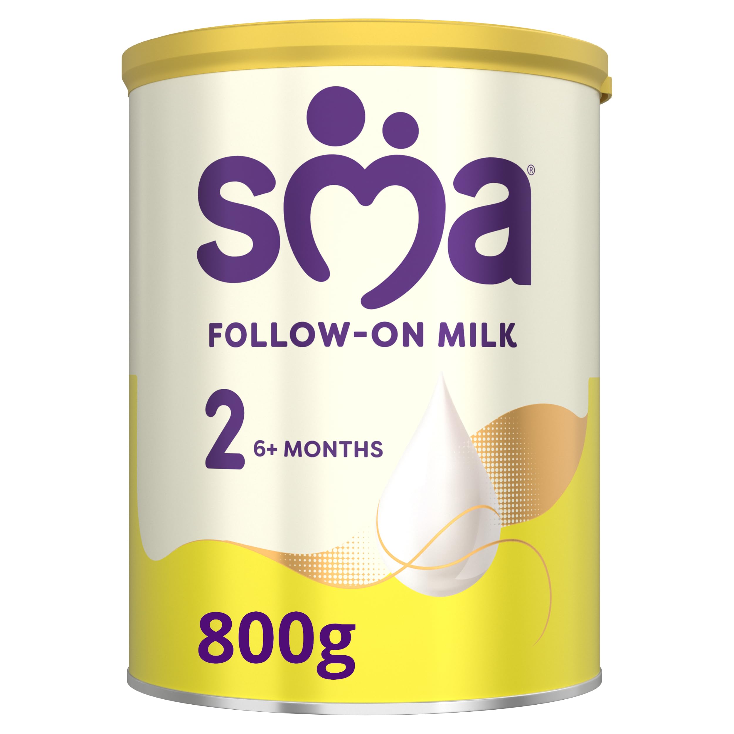 SMA Nutrition Follow-on Baby Milk Powder Formula for 6-12 Months | 800g Can