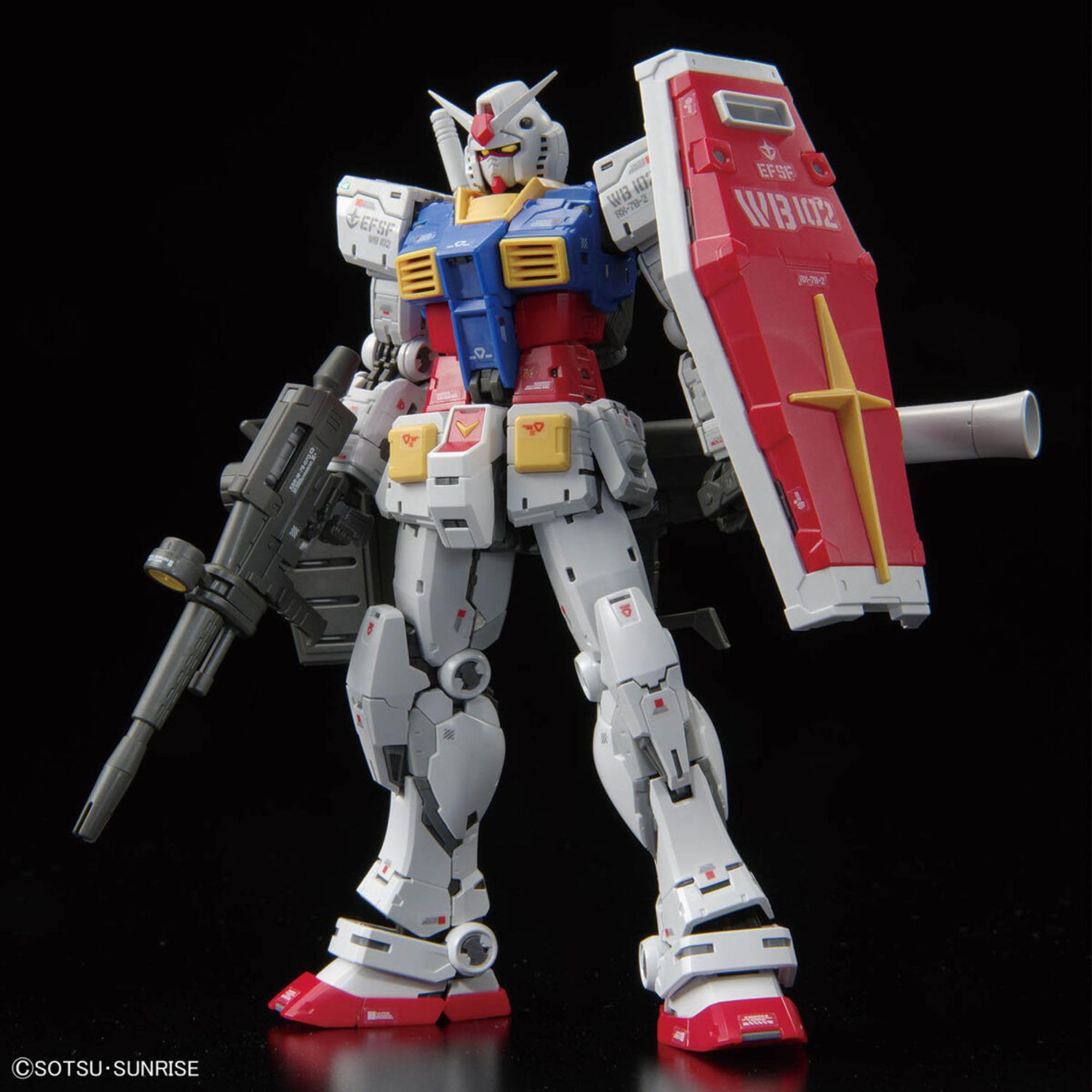 BANDAI SPIRITS Real Grade 1/144 RX-78-2 Gundam Ver. 2.0 Model Kit | Snap-Fit Plastic Figure 8