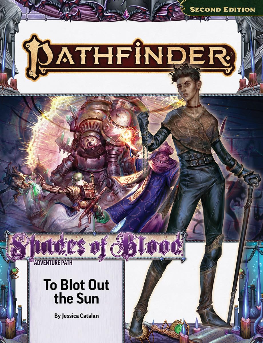 Paizo Pathfinder Adventure Path: To Blot Out the Sun (Shades of Blood 3 of 3) Reference Book