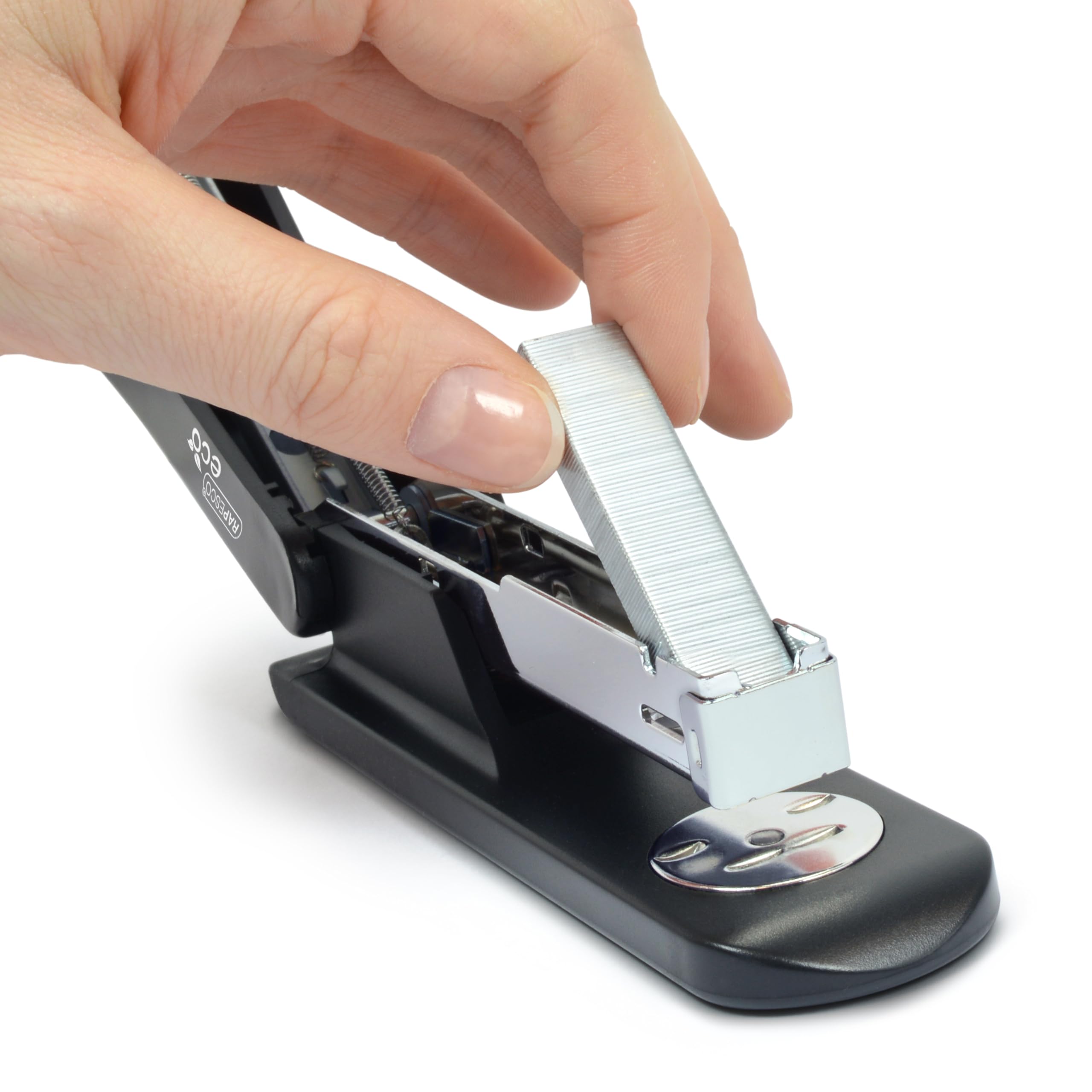 RAPESCO 1756 Business Pack: 4 ECO Half Strip Staplers and 4 Boxes of 1000 26/6 mm Staples 5