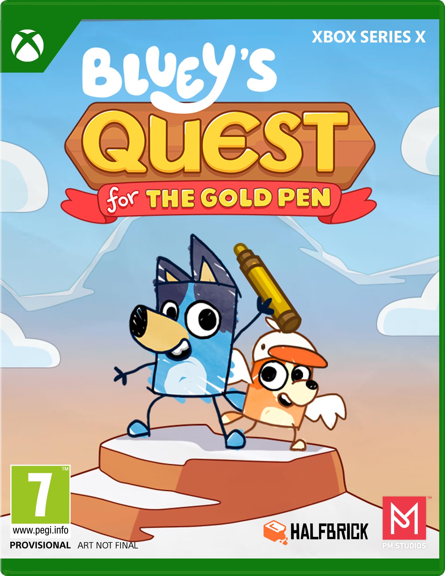 Bluey's Quest for the Gold Pen [Xbox Series X]