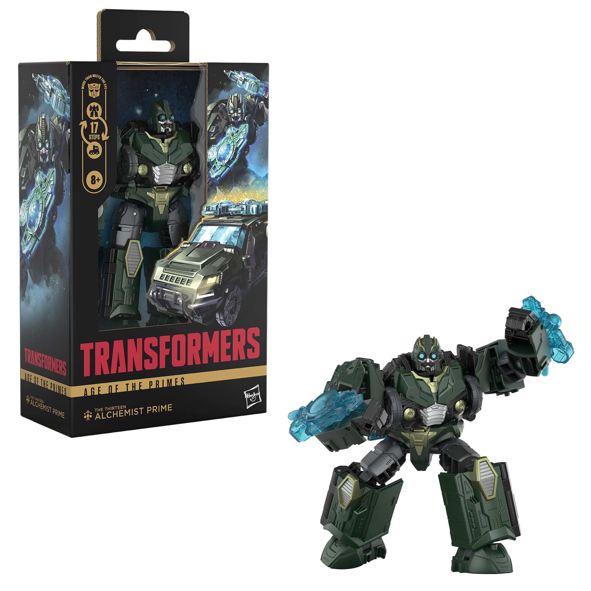 Transformers Age of the Primes Deluxe Class Alchemist Prime Action Figure | 5.5-inch | 17 Steps 4