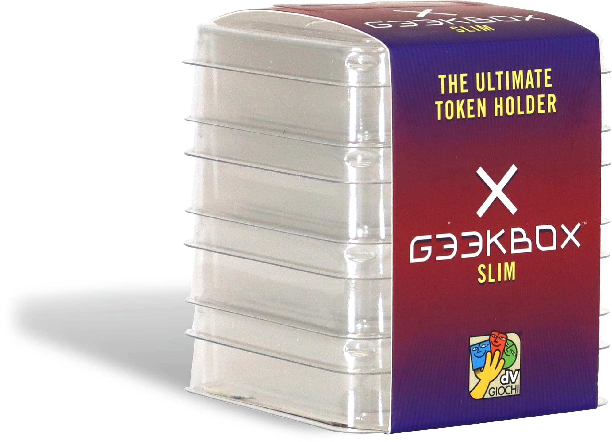 dV Giochi Geekbox Slim - Board Game Storage Organizer for Small Components 1