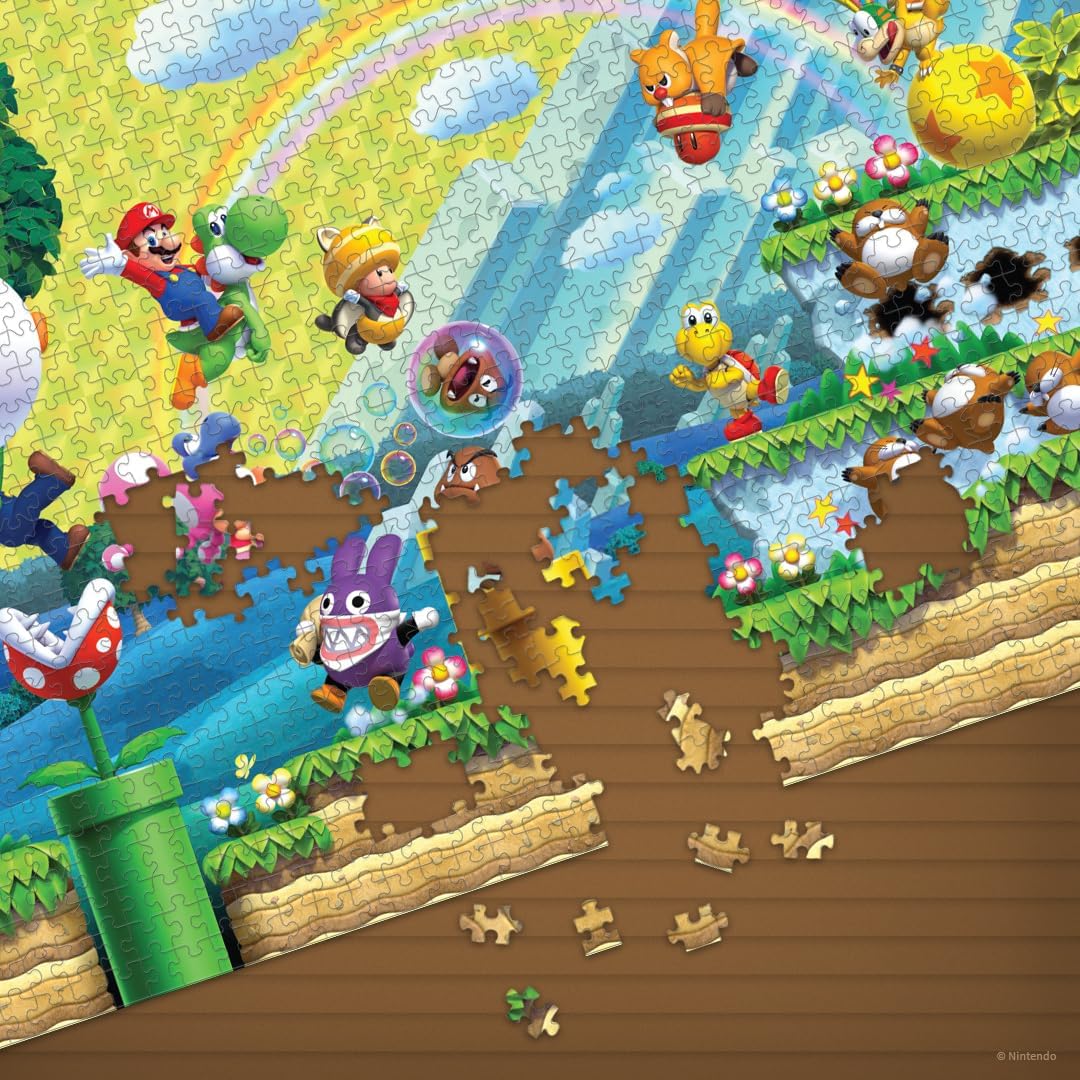 Super Mario "Chaos & Fun" 1,000 Piece Jigsaw Puzzle - Nintendo Switch Edition 4