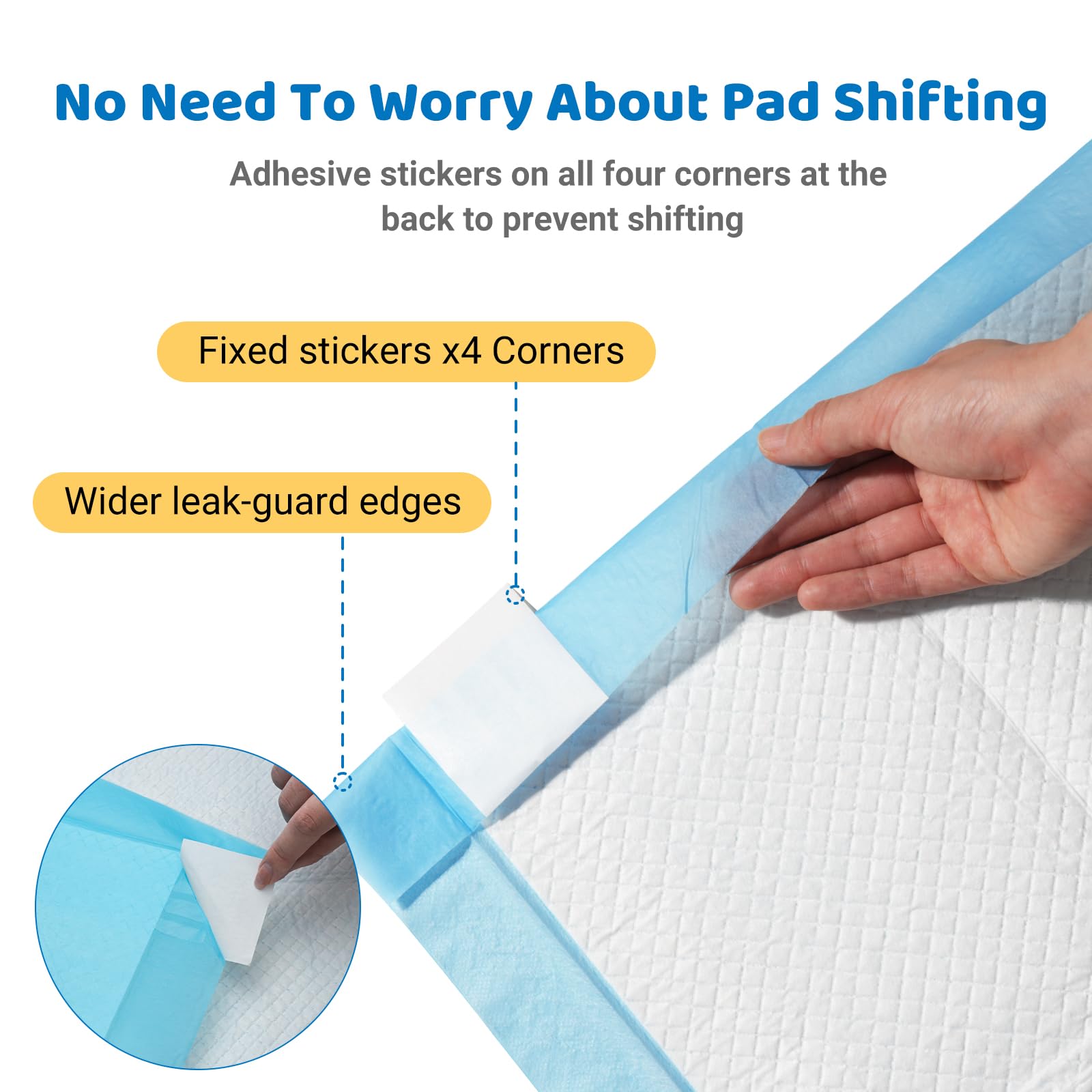 Barpor Extra Large Puppy Training Pads - 60x90cm, Super Absorbent, Leak-Proof | 20 Count 4