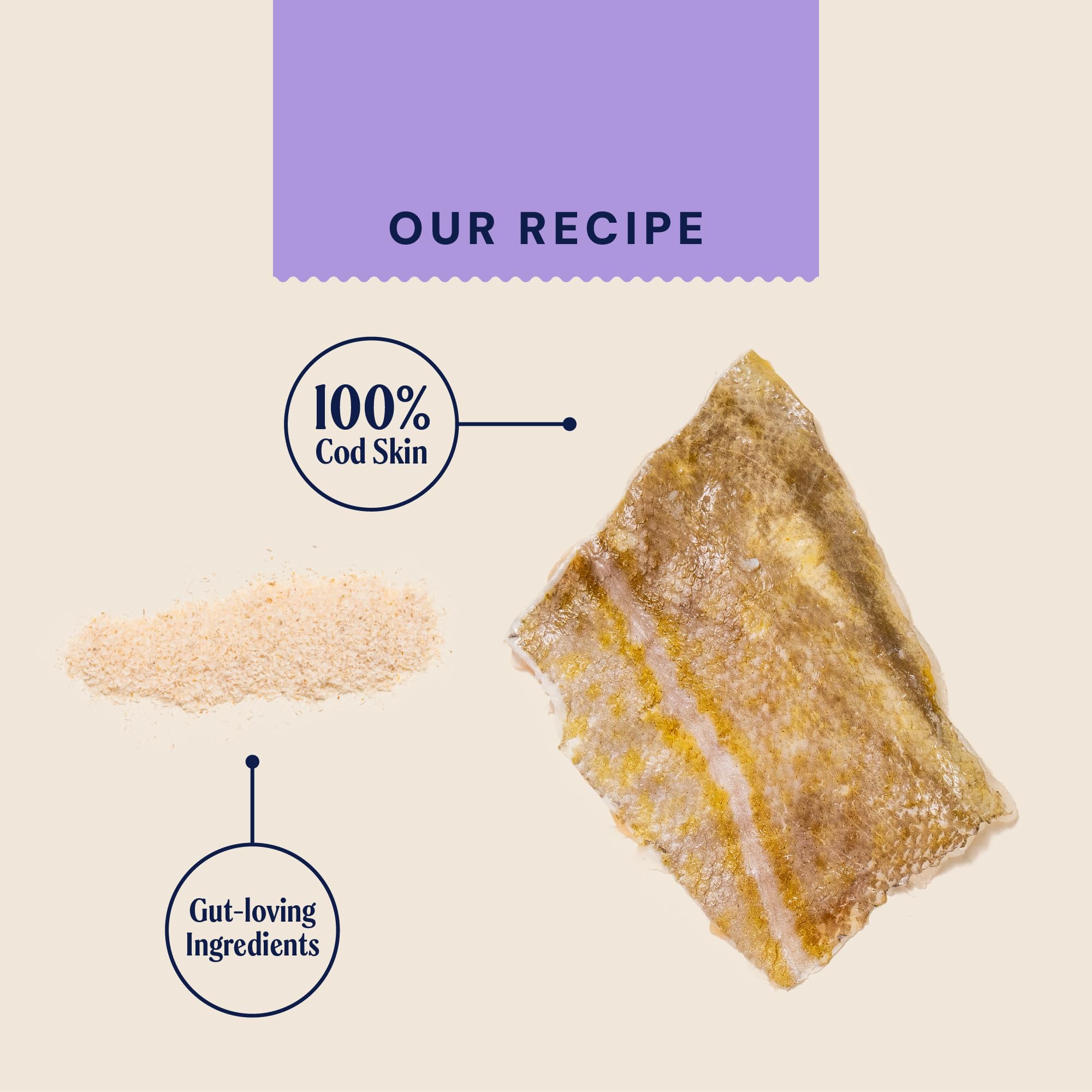 Pooch & Mutt Digestive Support Fish Chews - Long Lasting Cod Skin Sticks for Adult Dogs | 90g Pouch 6