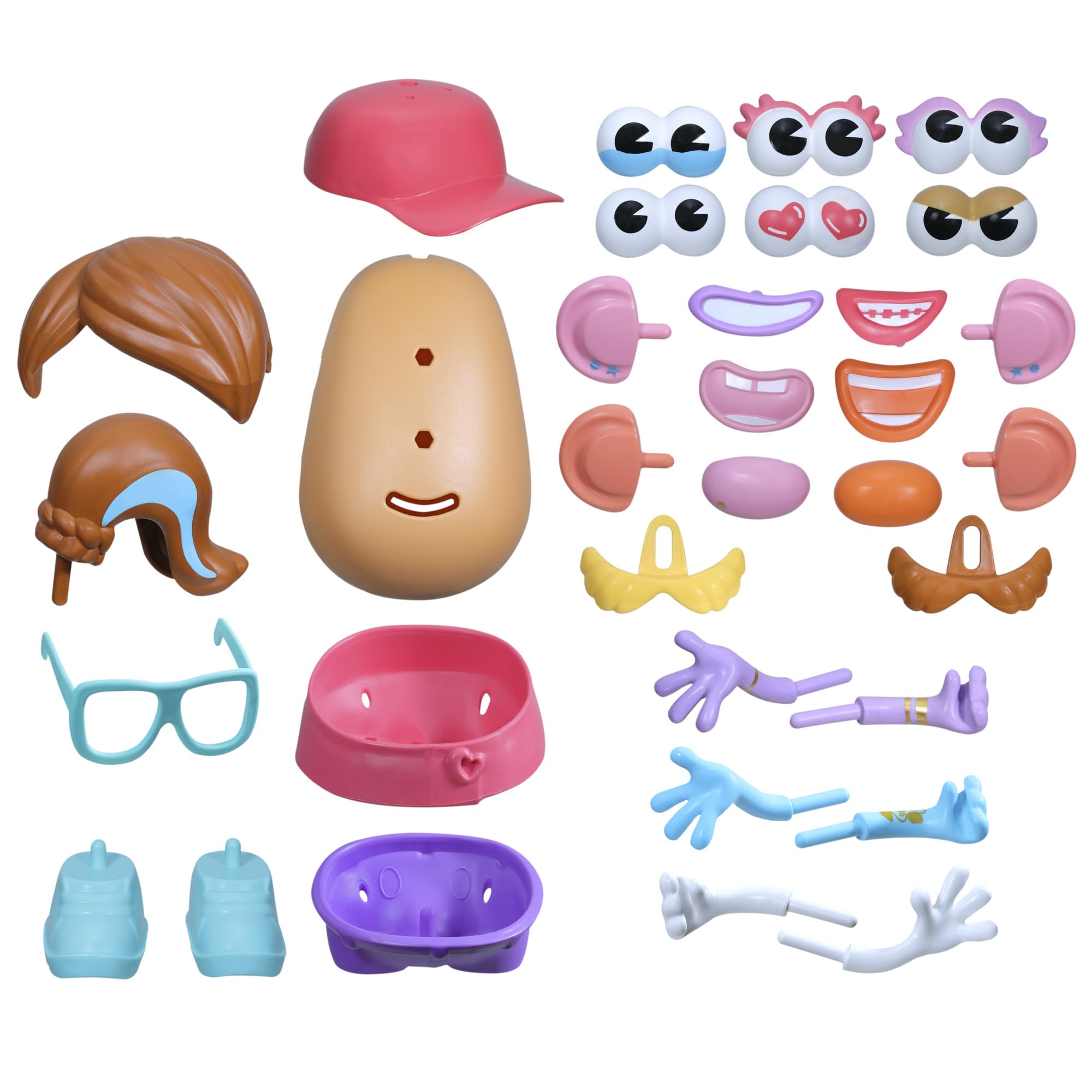 Potato Head Express Yourspud Playset - 33-Piece Creative Play for Toddlers 5