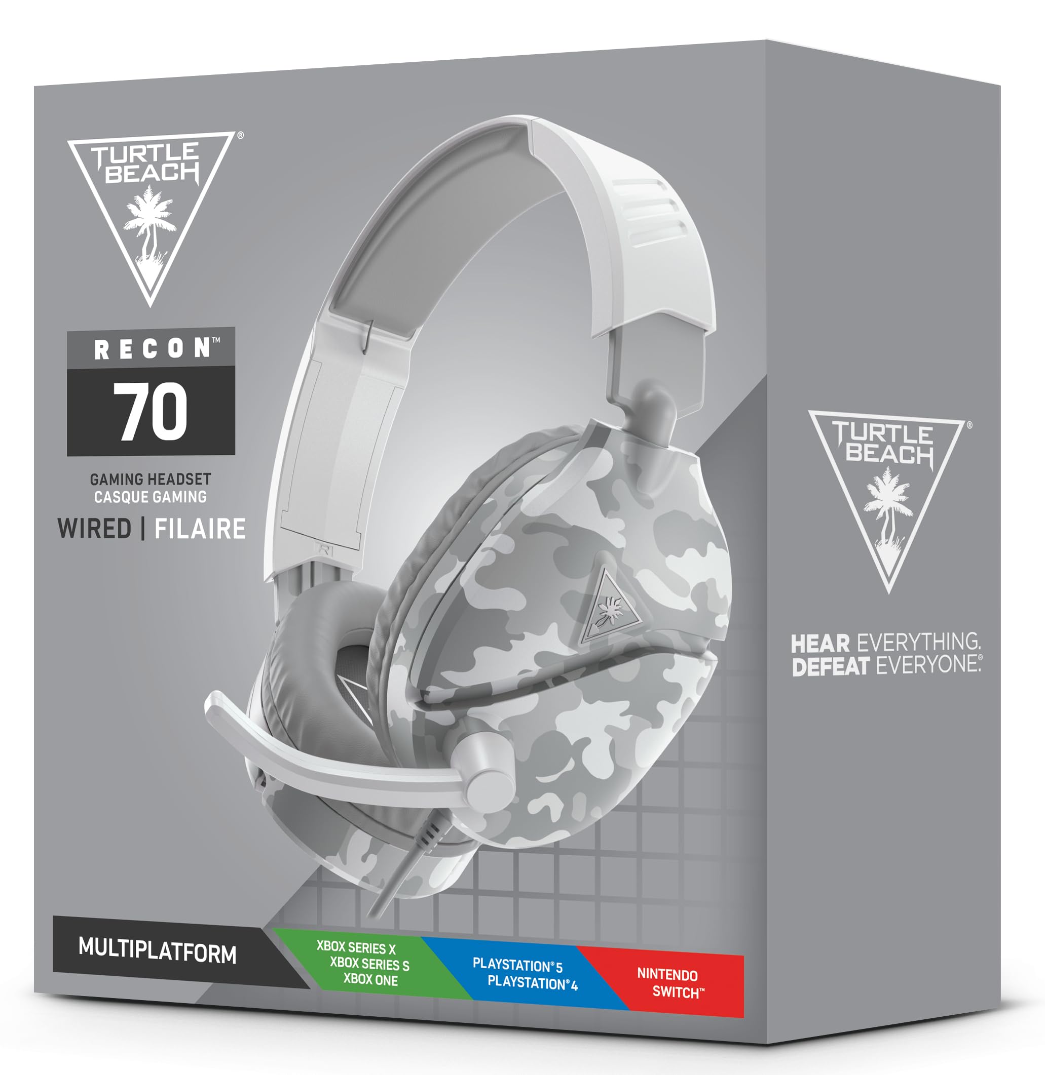 Turtle Beach Recon 70 Arctic Camo Gaming-Headset für Xbox, PS5, PS4, Nintendo Switch, PC und Mobilgeräte 6