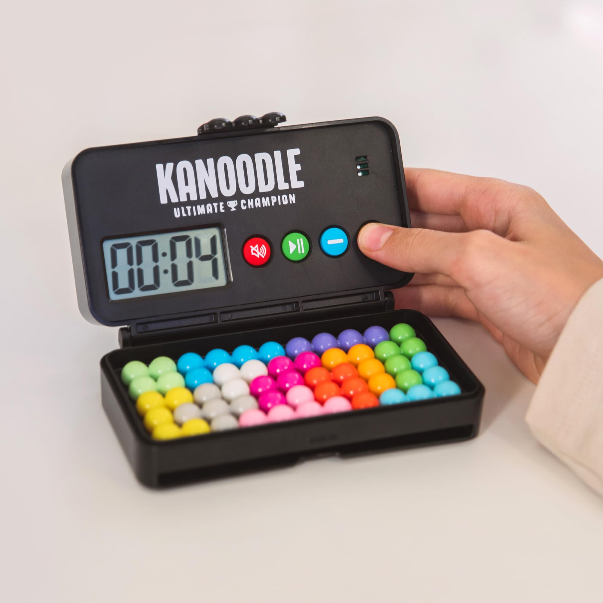 Educational Insights Kanoodle Ultimate Champion Brain Game with 500 Challenges, 2D & 3D Puzzles, Timer 7