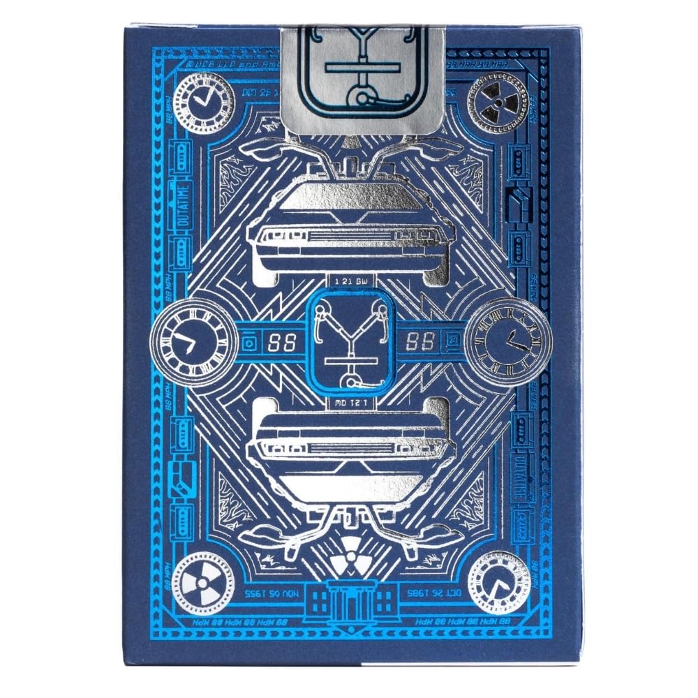 Bicycle Back to The Future Playing Cards - Air Cushion Finish, Custom Figures | Unisex Adult 5