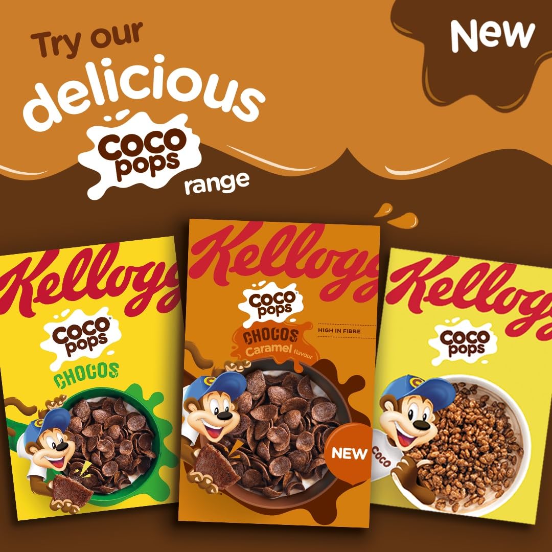 Kellogg's Coco Pops Schoko gesalzenes Karamell 430g 2