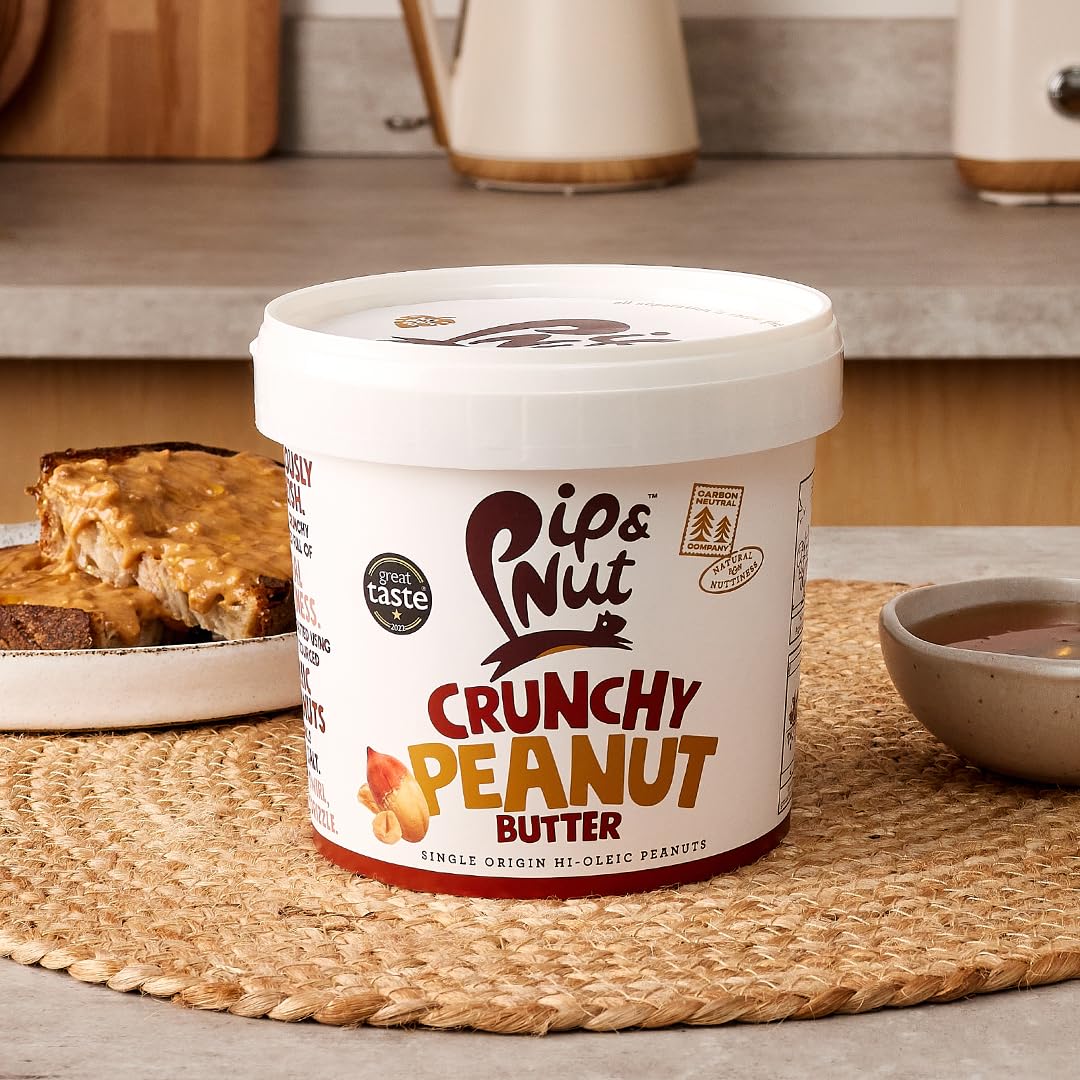 Pip &amp; Nut Knusprige Erdnussbutter, 1 kg 11