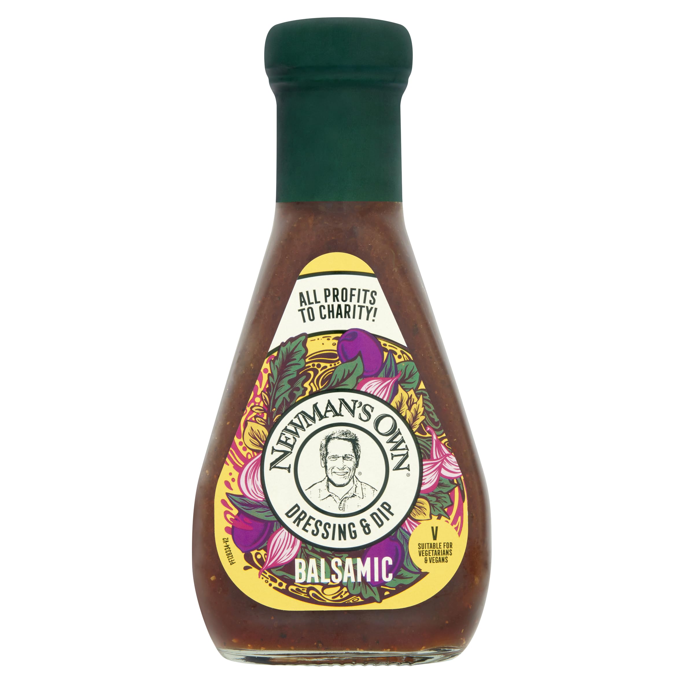Newman's Own Balsamic Vinaigrette Dressing - Made with Extra Virgin Olive Oil & Garlic | 250 ml