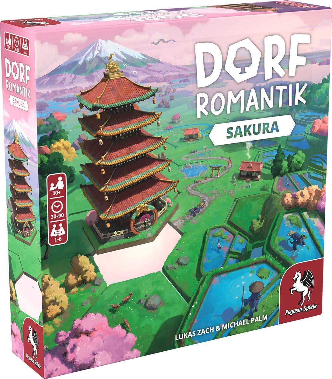 Pegasus Spiele Dorfromantik - Sakura (Englische Ausgabe)