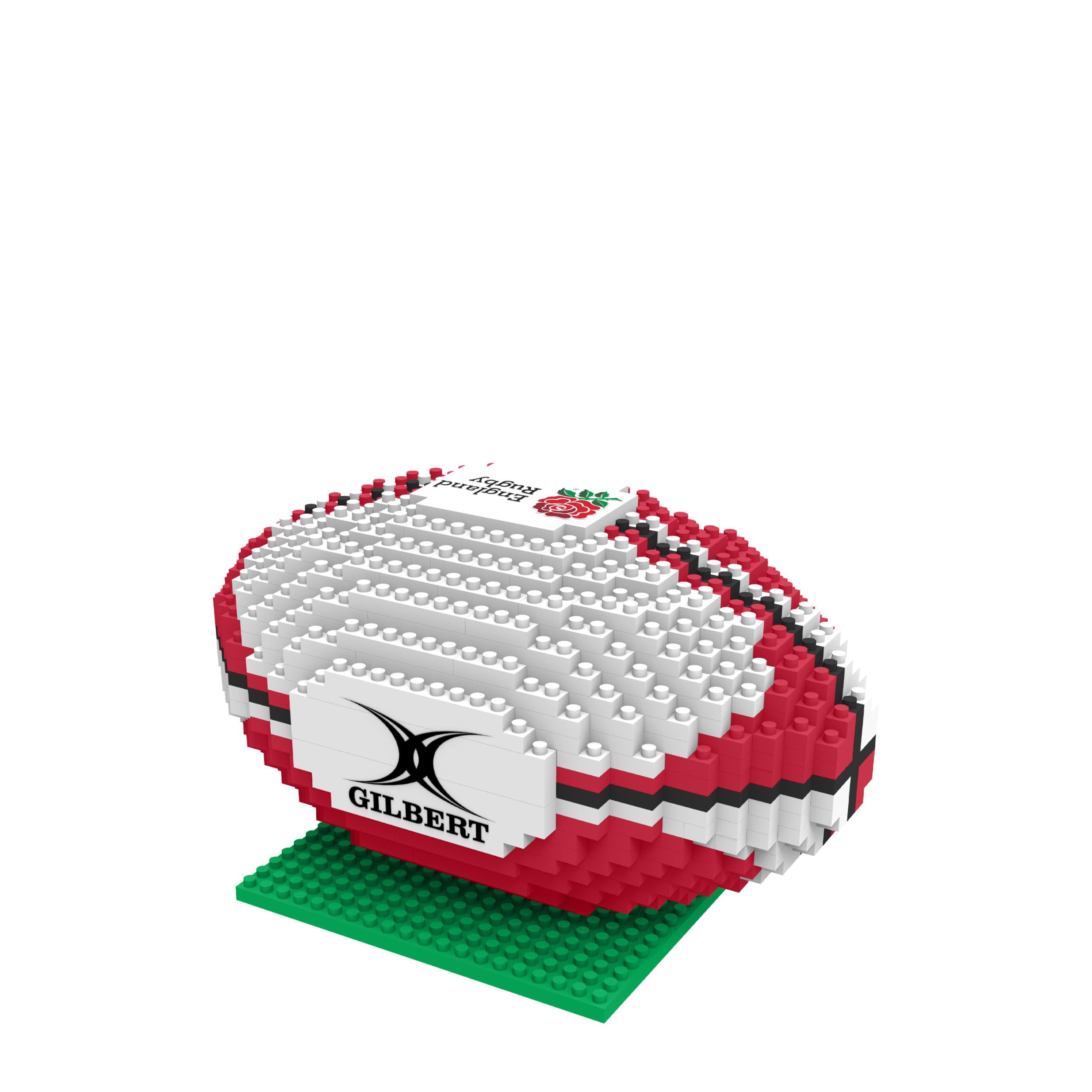 FOCO BRXLZ Rugby Ball Building Set - 712 Pieces | Ages 12+ 1