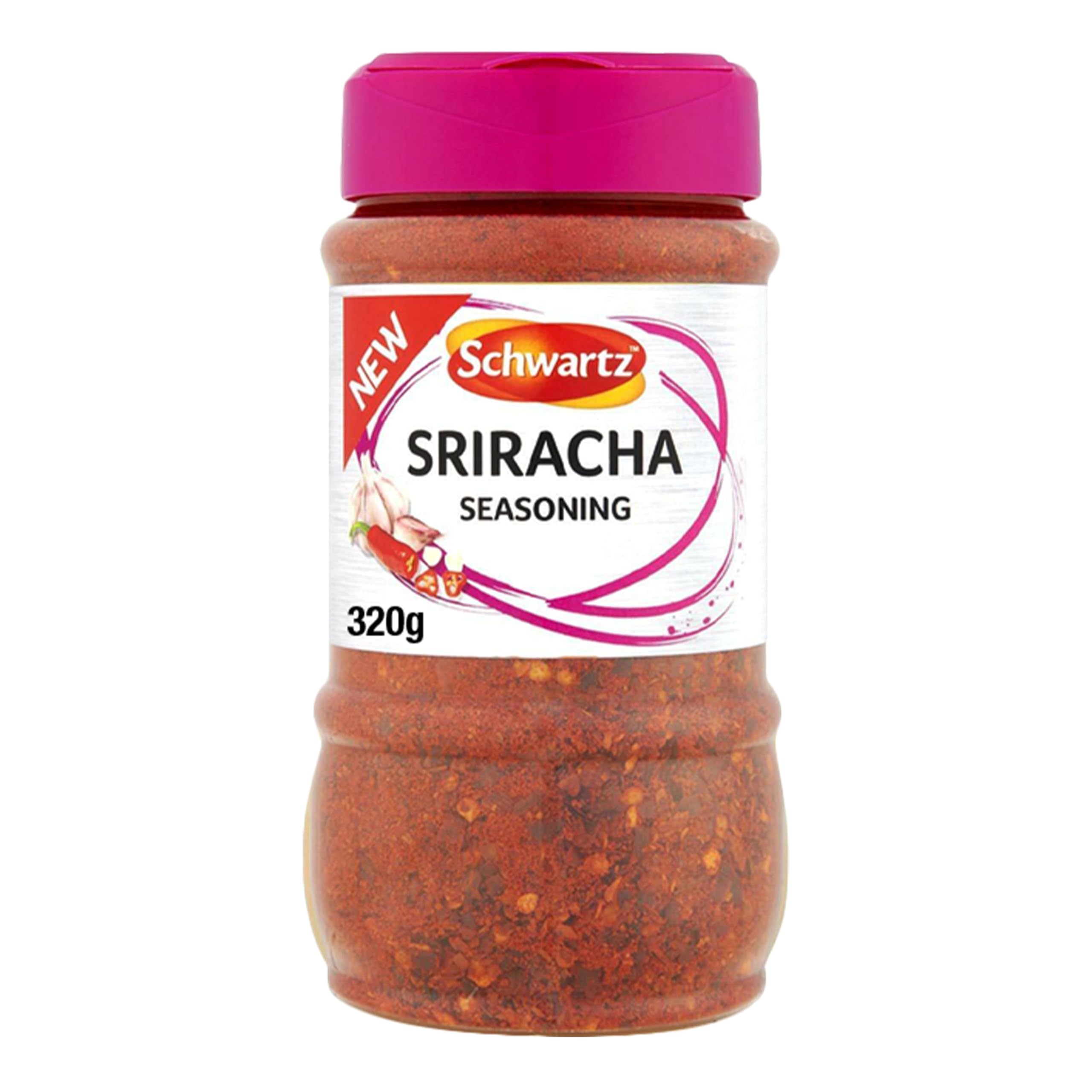Schwartz Sriracha Seasoning - Sweet, Sour & Spicy Kick | 320g Jar