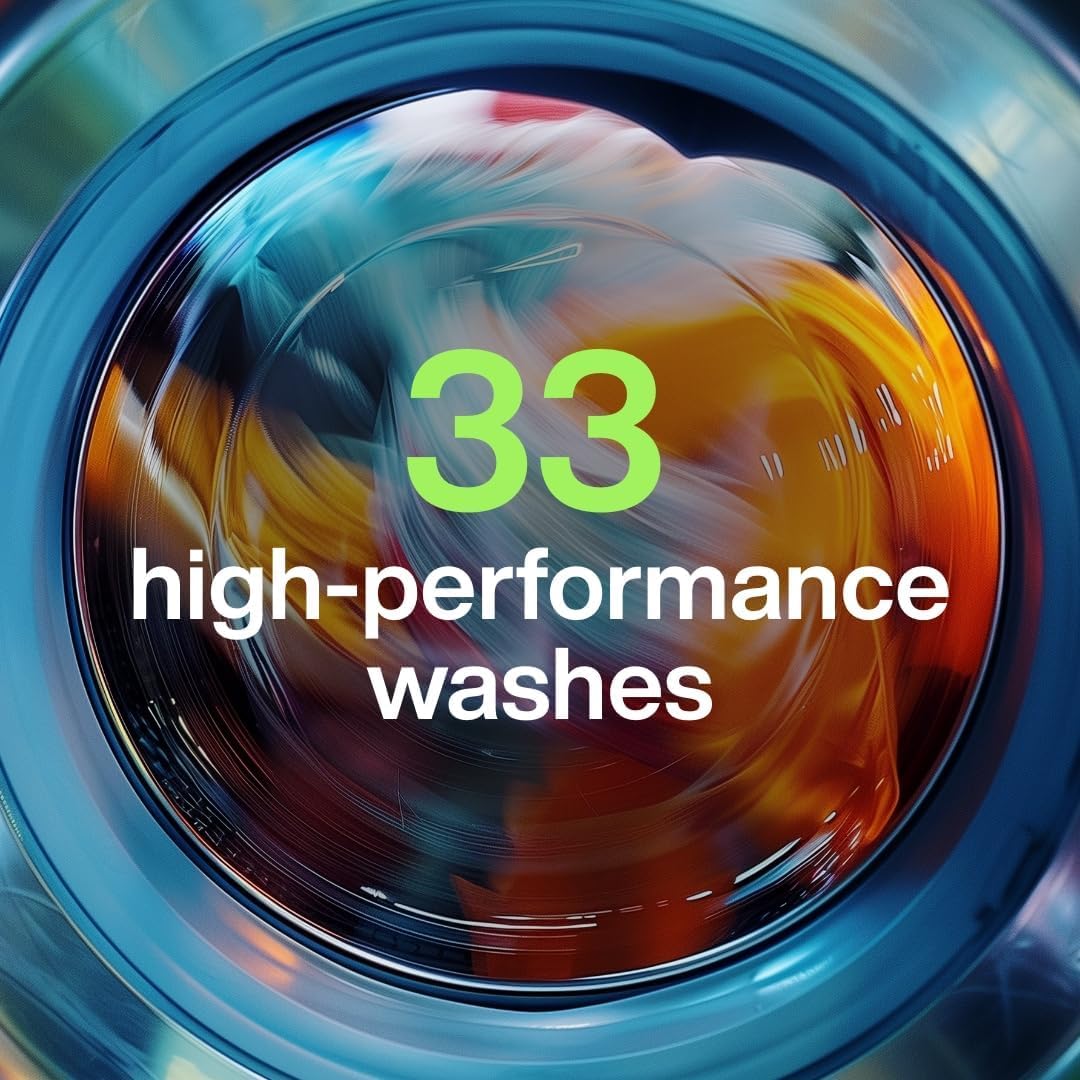 Ineos Next-Gen Non Bio Laundry Washing Liquid Detergent - 33 Washes | 1L | Rhubarb & Pomegranate 4