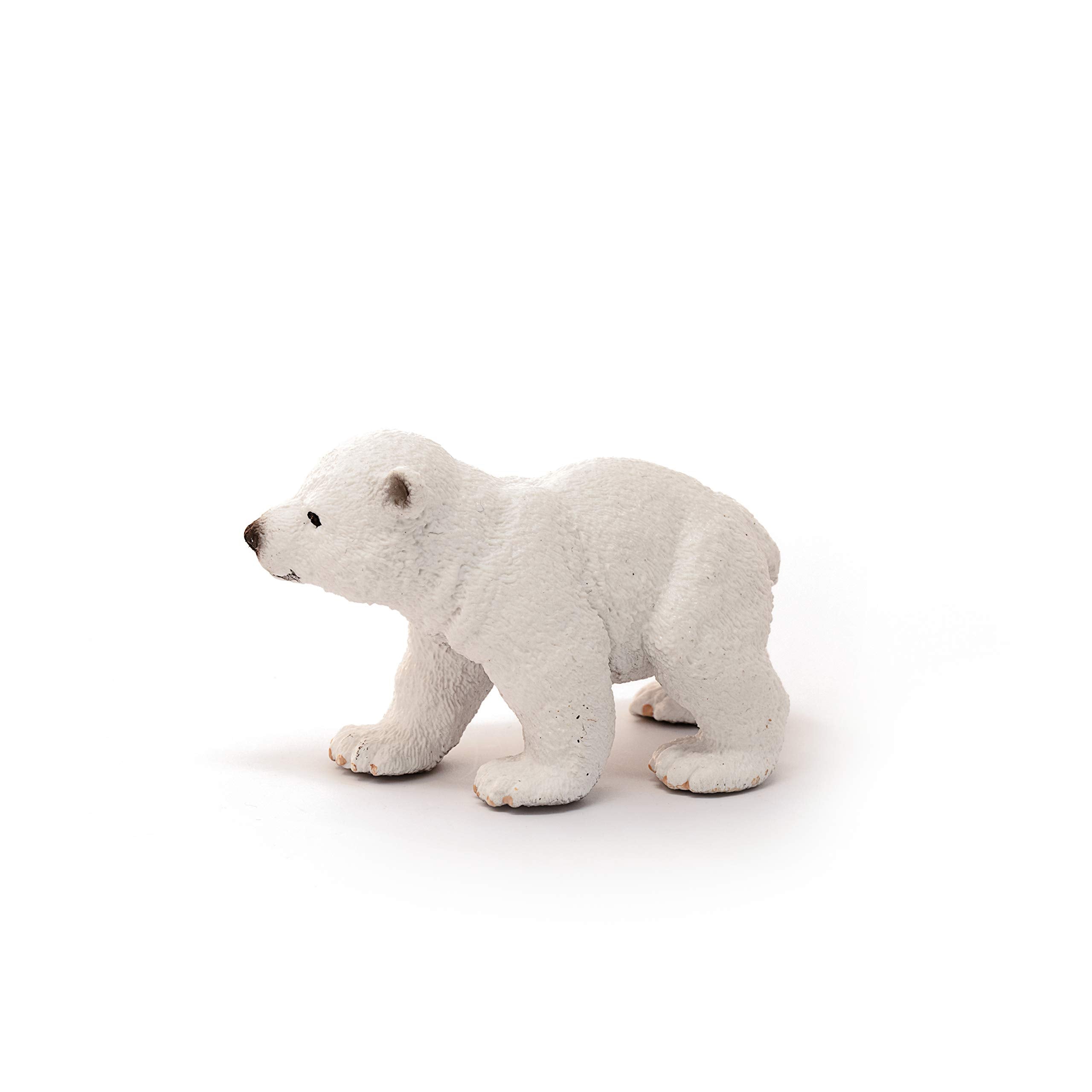 Schleich WILD LIFE Polar Bear Cub Walking Figurine 14708-23 | Ages 3+ 3
