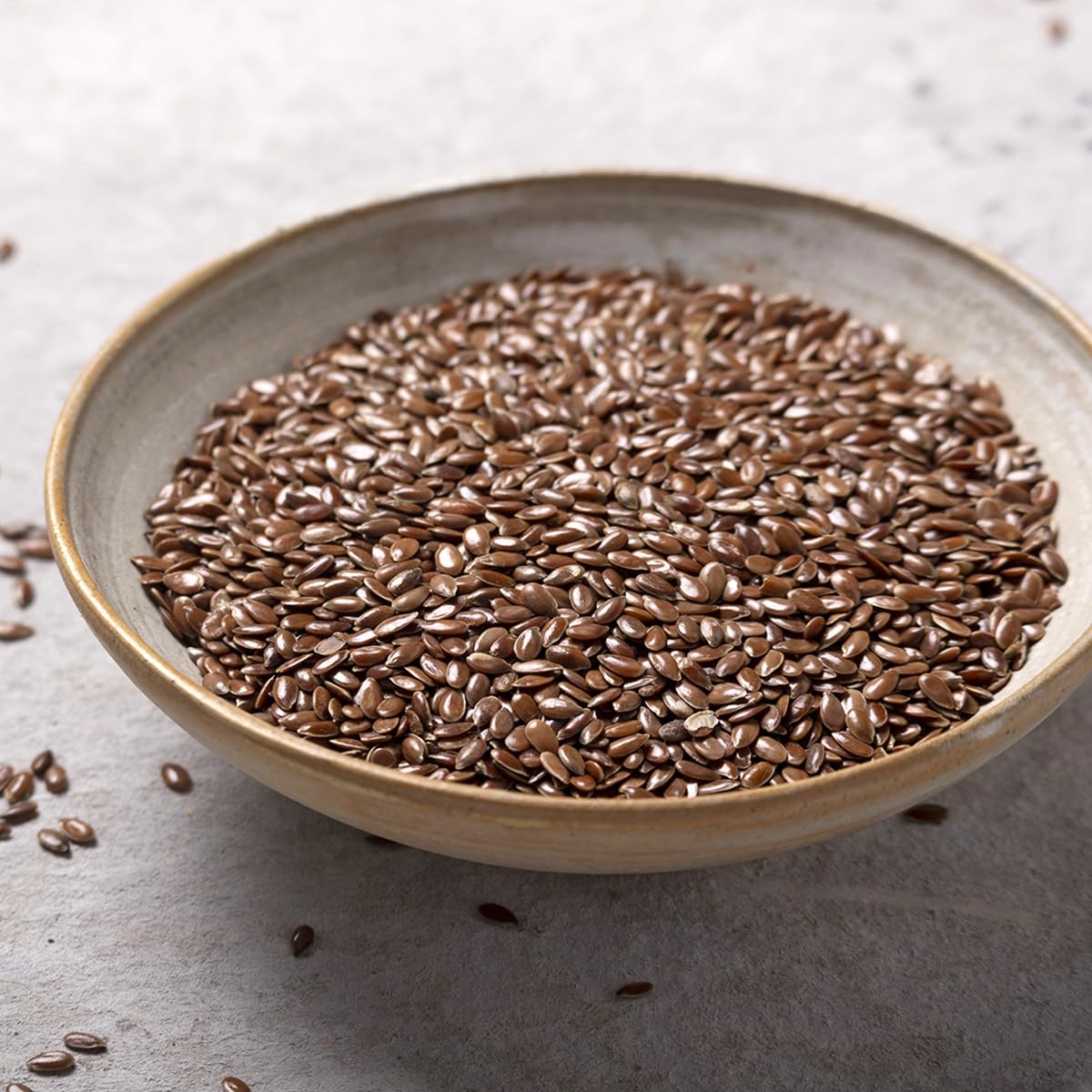 Wholefood Earth Brown Linseed/Flaxseed - 1 kg Bag | Wheat-Free Fibre Source | Rich in Omega-3 ALA 3