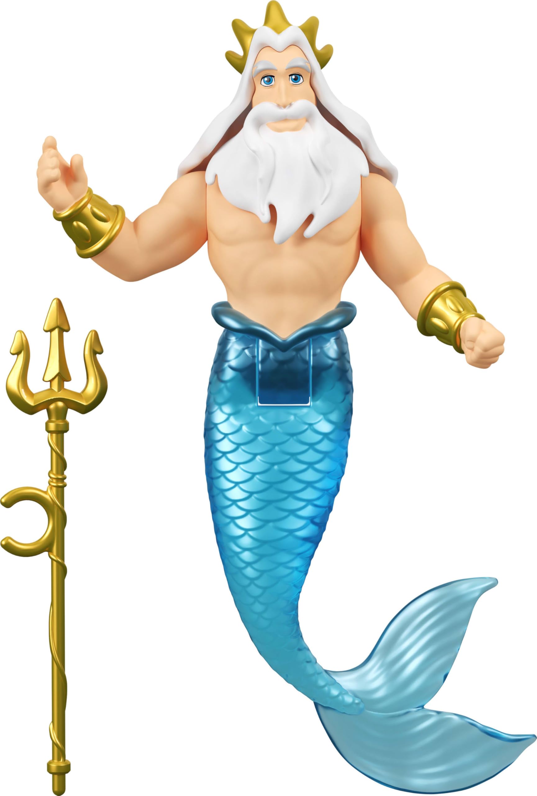 Mattel Disney Princess The Little Mermaid Small Doll 4-Pack with Ariel, Eric, Triton & Ursula | 3.5-inch 5