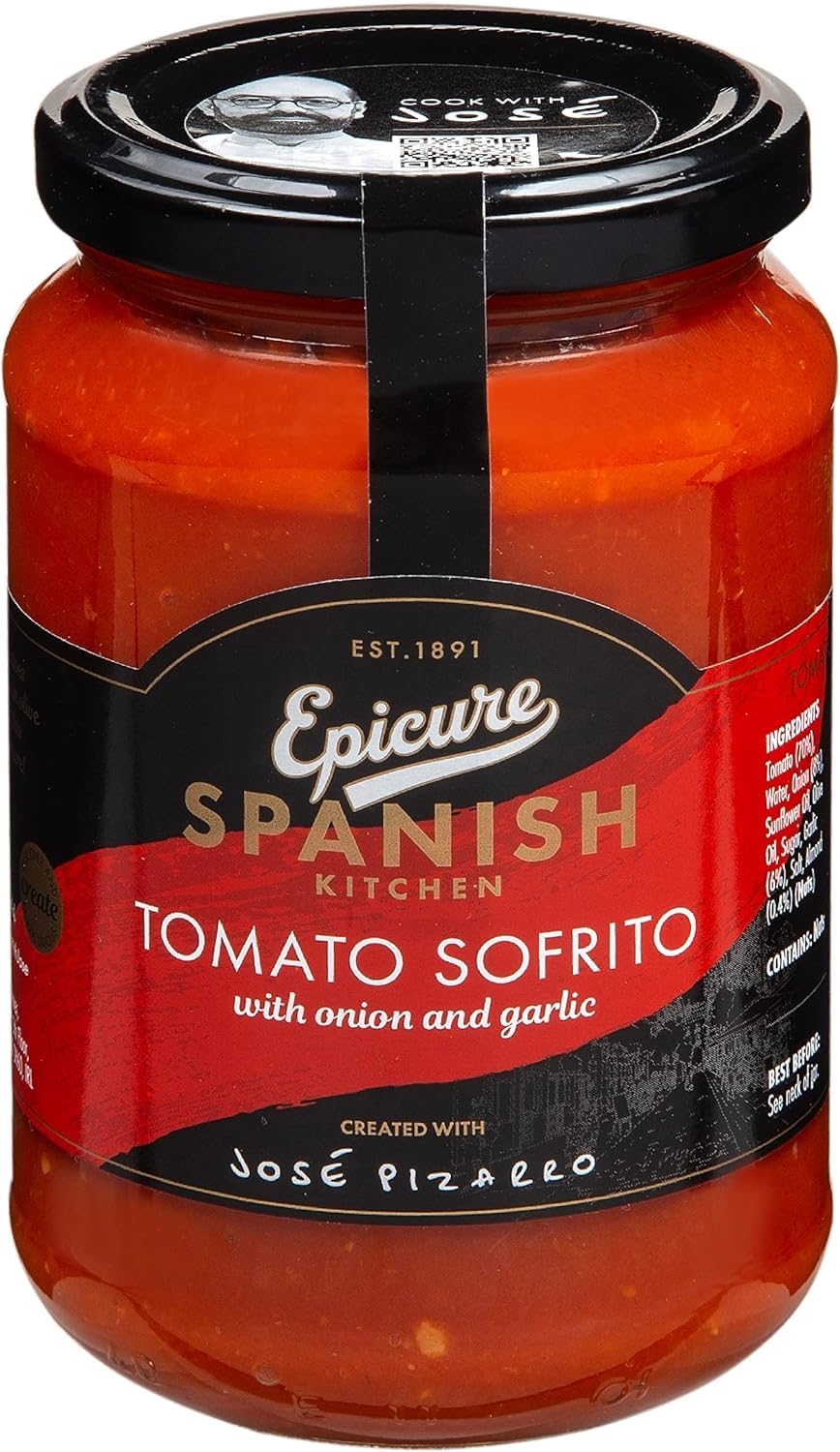 Epicure Spanish Kitchen with José Pizarro Tomato Sofrito Sauce - Authentic Richness | 350g 4