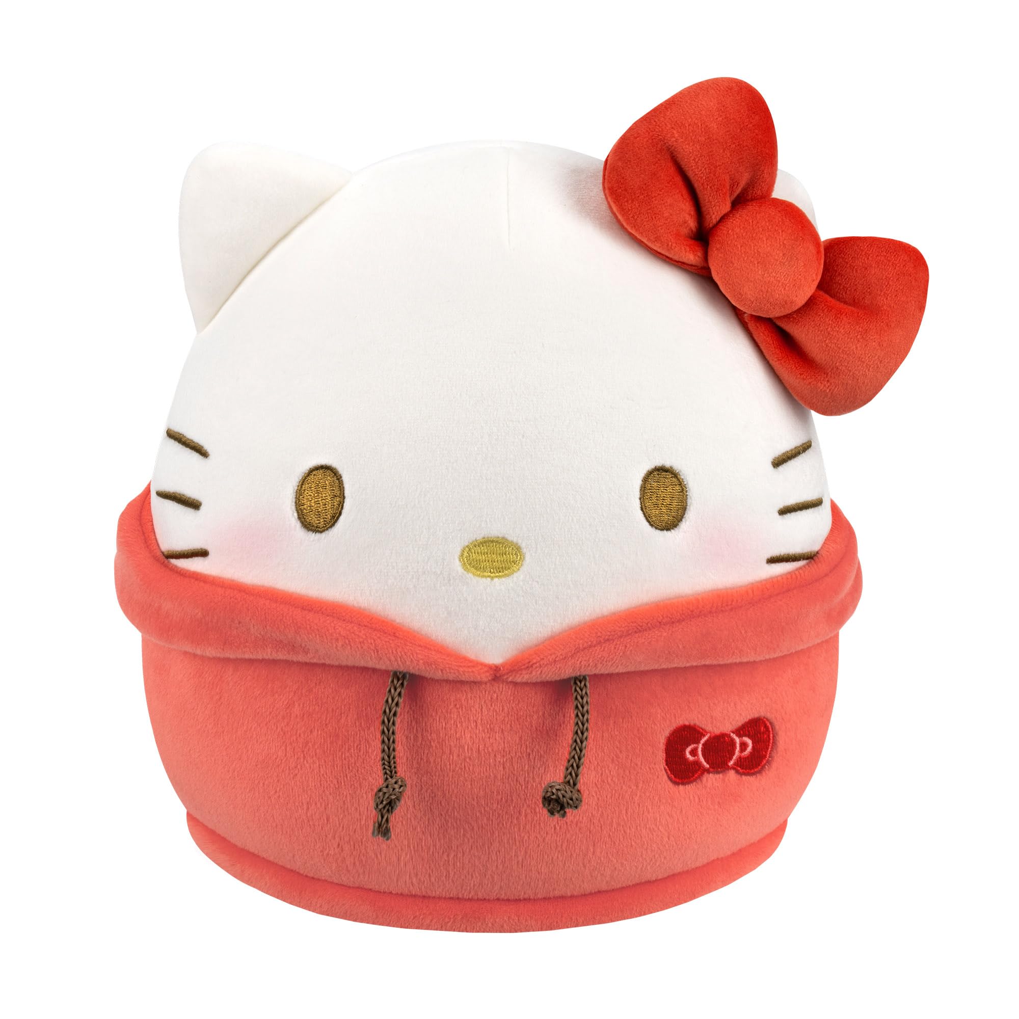 Squishmallows Hello Kitty Dabodabo Hoodie Plush - 8 Inch | Sanrio Licensed | Polyester