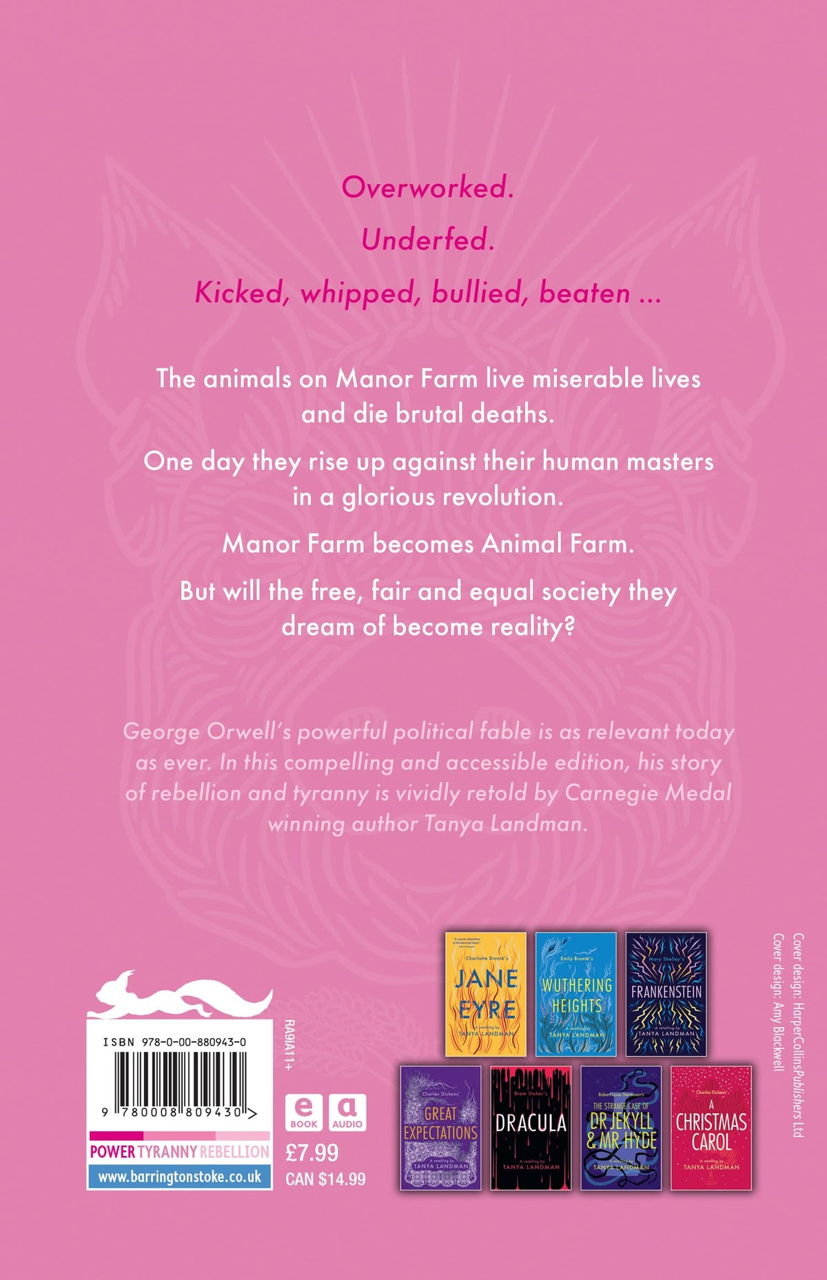 Animal Farm: A Retelling by Tanya Landman [Paperback]