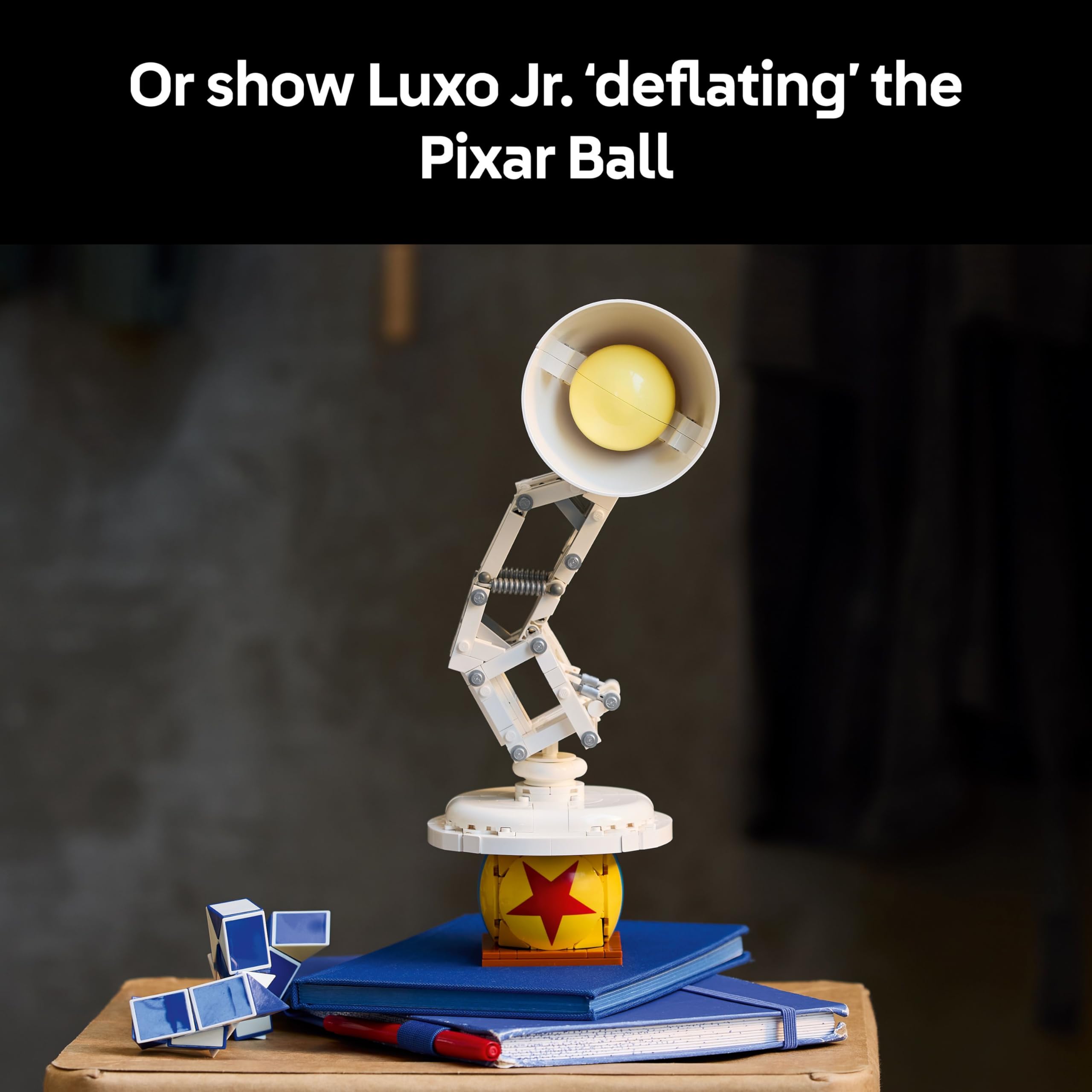 LEGO Ideas 21357 Disney Pixar Luxo Jr. Lamp Building Set for Adults | Ages 18+ 7